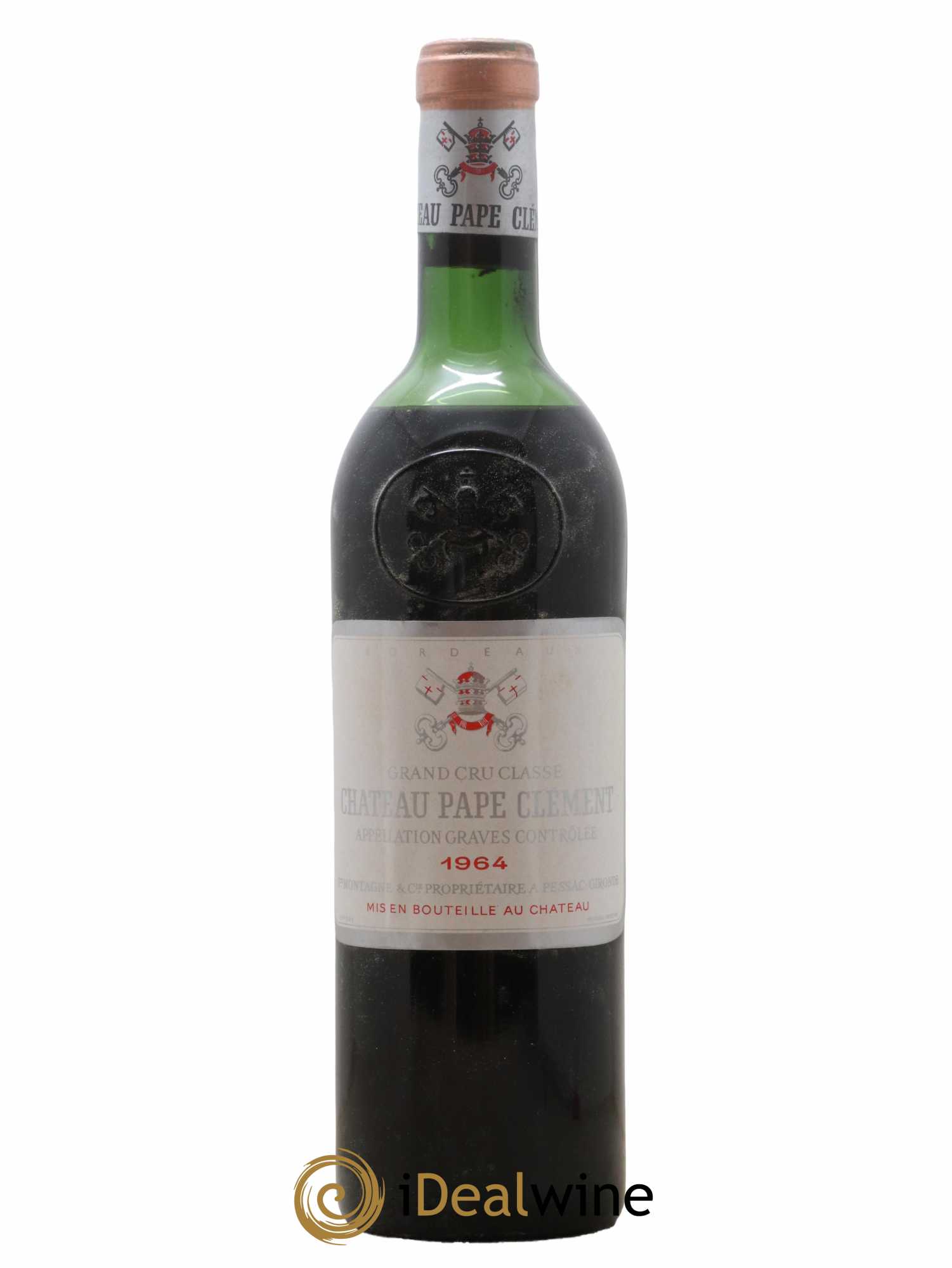 Château Pape Clément Cru Classé de Graves 1964 - Lot of 1 bottle - 0