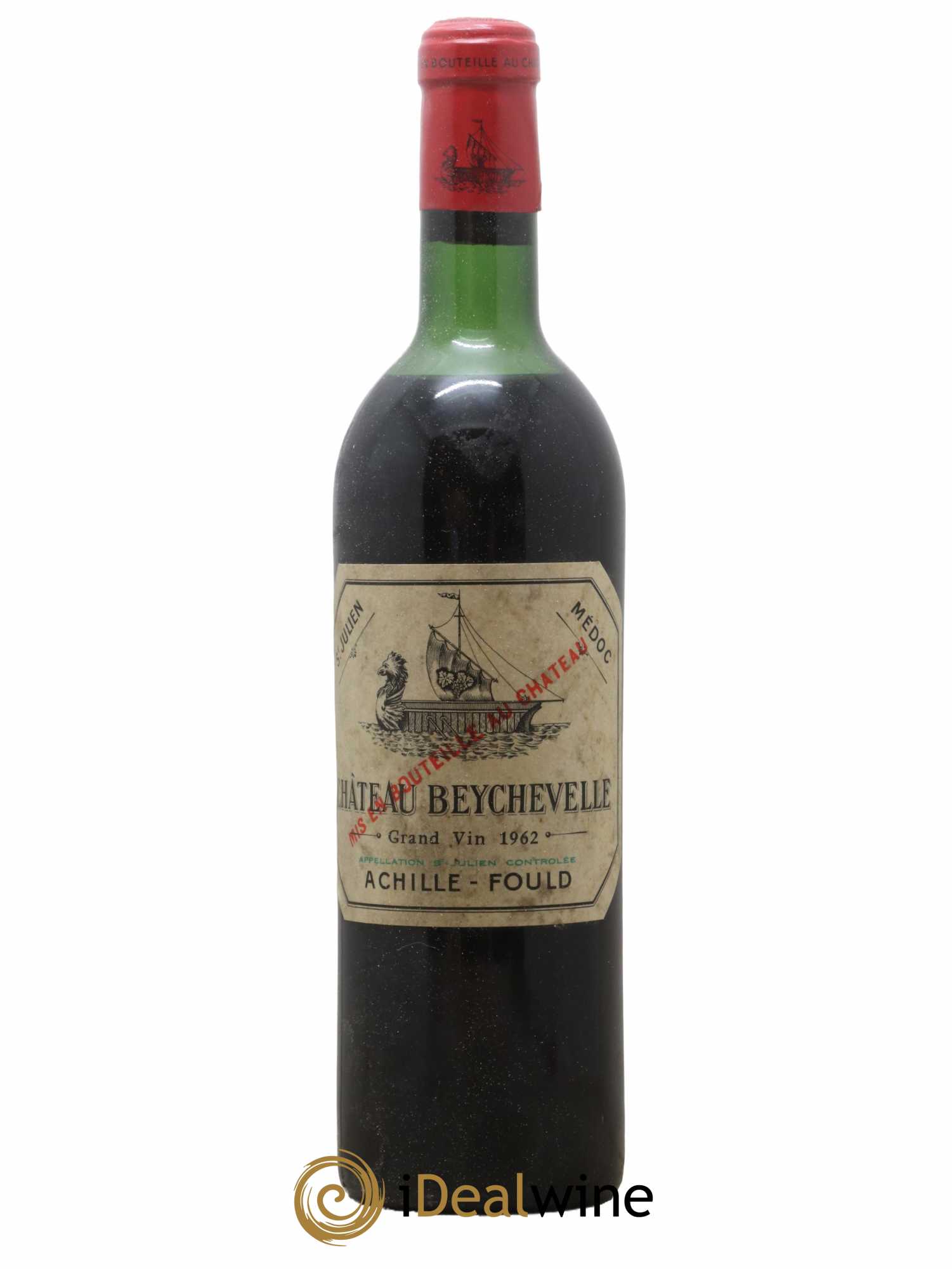 Château Beychevelle 4ème Grand Cru Classé 1962 - Lot de 1 bouteille - 0