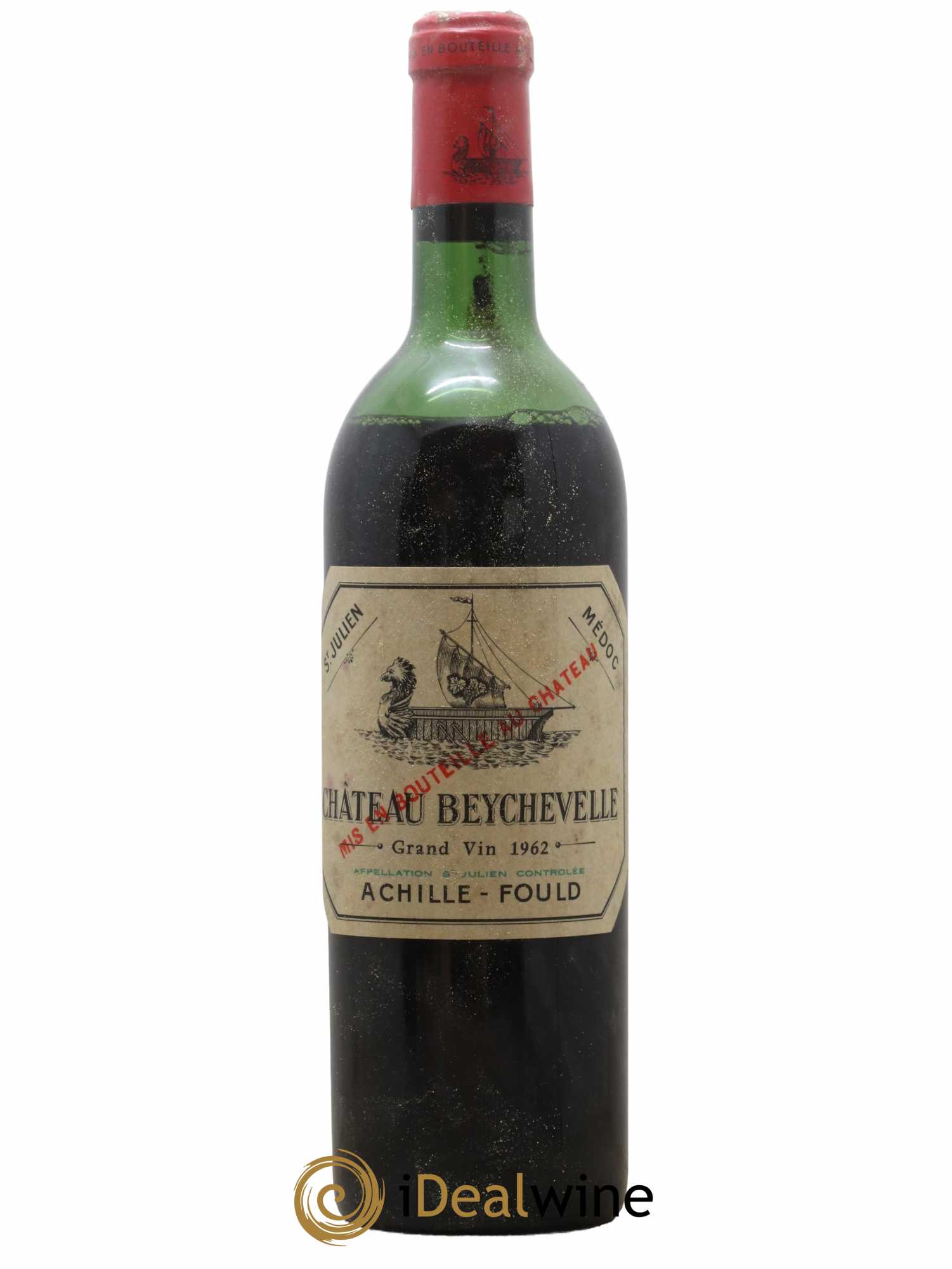 Château Beychevelle 4ème Grand Cru Classé 1962 - Lot de 1 bouteille - 0