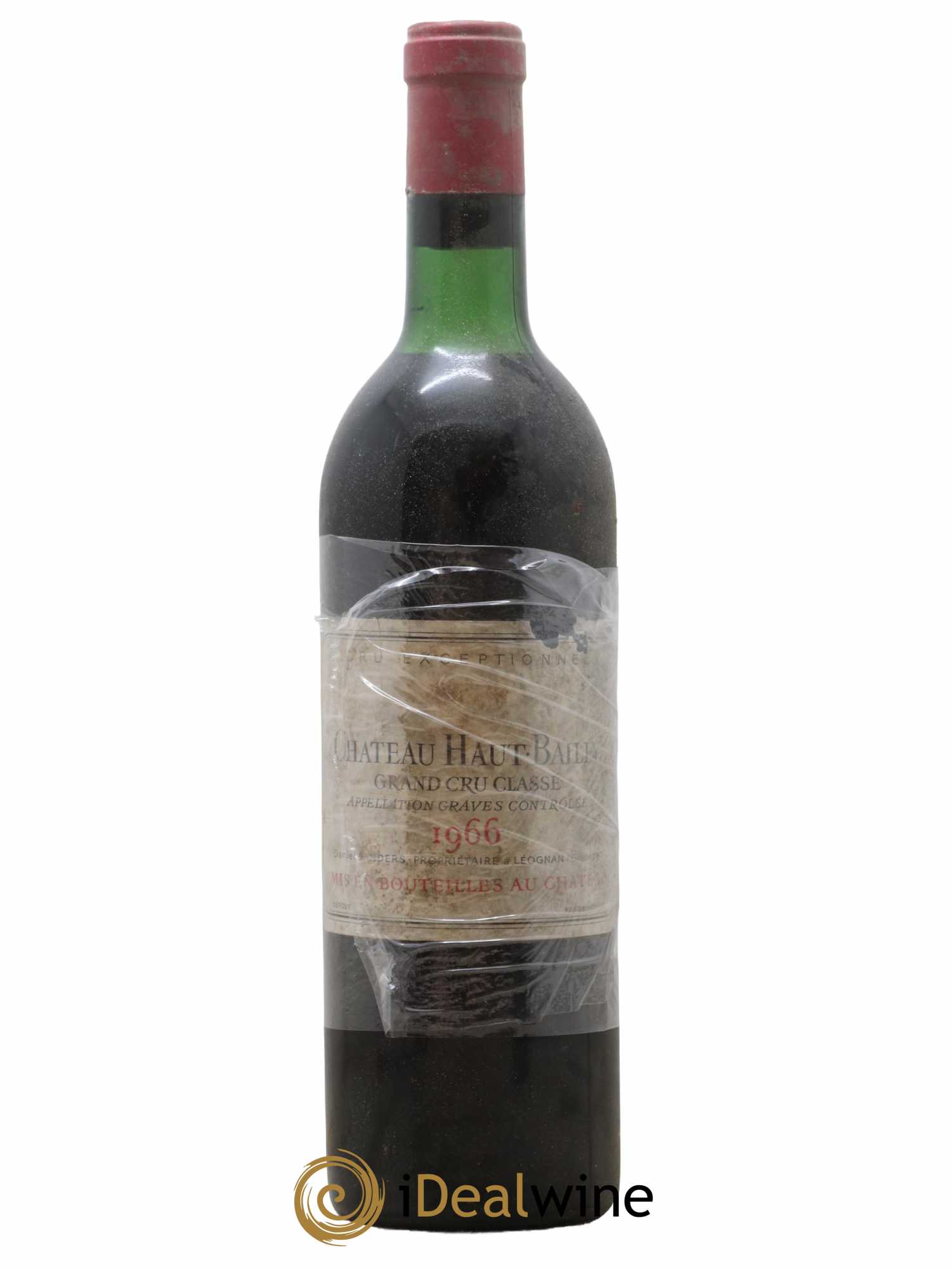 Château Haut-Bailly Cru Classé de Graves 1966 - Lot de 1 bouteille - 0