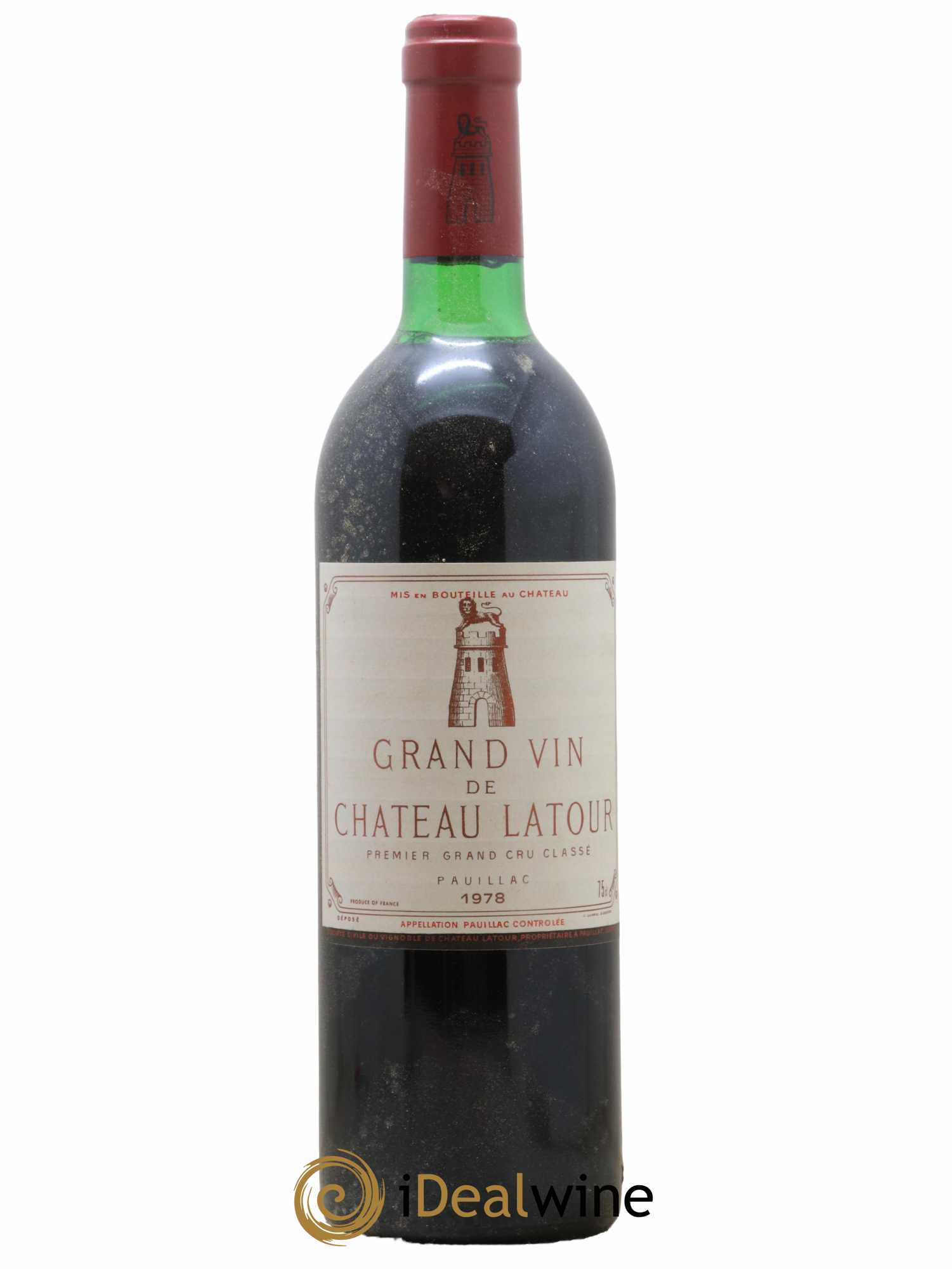 Château Latour 1er Grand Cru Classé 1978 - Lot de 1 bouteille - 0