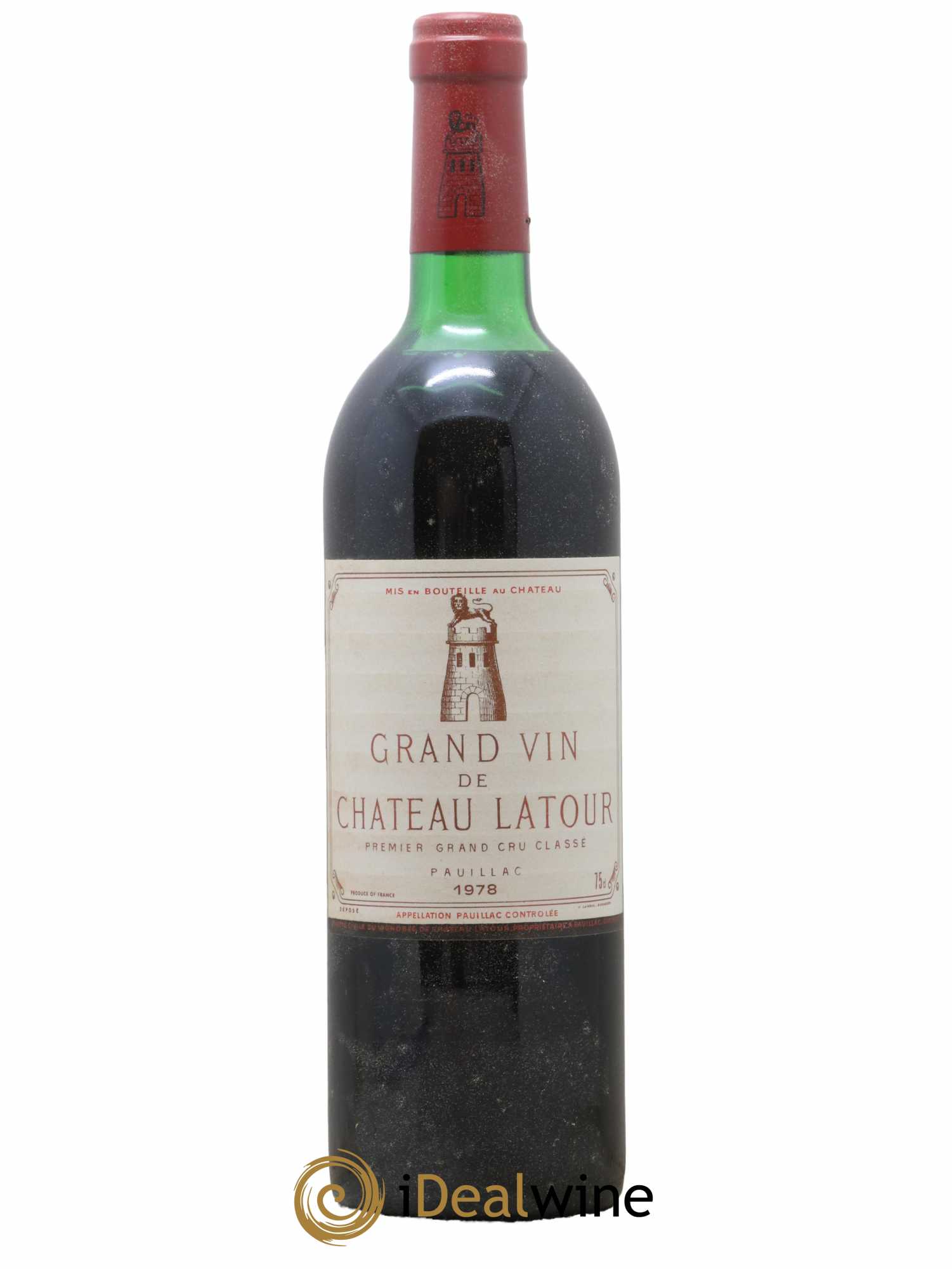 Château Latour 1er Grand Cru Classé 1978 - Lot de 1 bouteille - 0