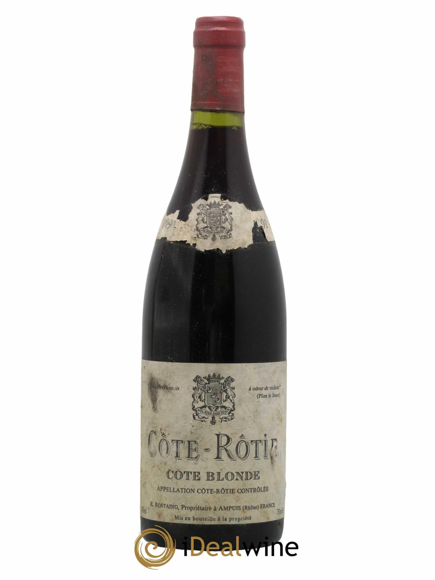 Côte-Rôtie Côte Blonde René Rostaing 1991 - Lotto di 1 bottiglia - 0