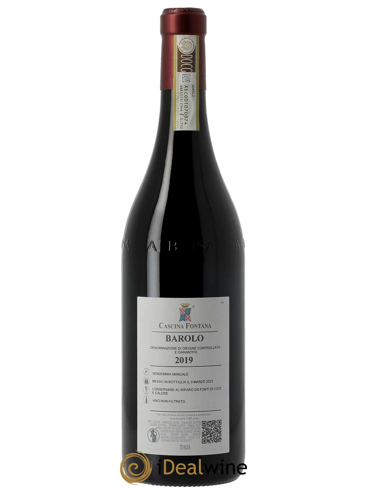 Barolo DOCG Cascina Fontana 2019 - Lot of 1 bottle - 1