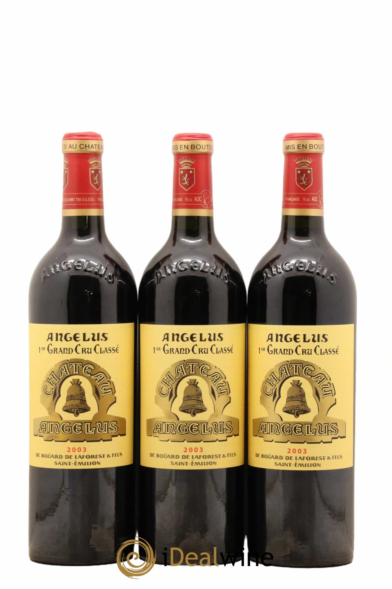 Château Angélus 1er Grand Cru Classé A 2003 - Lot de 12 bouteilles - 7
