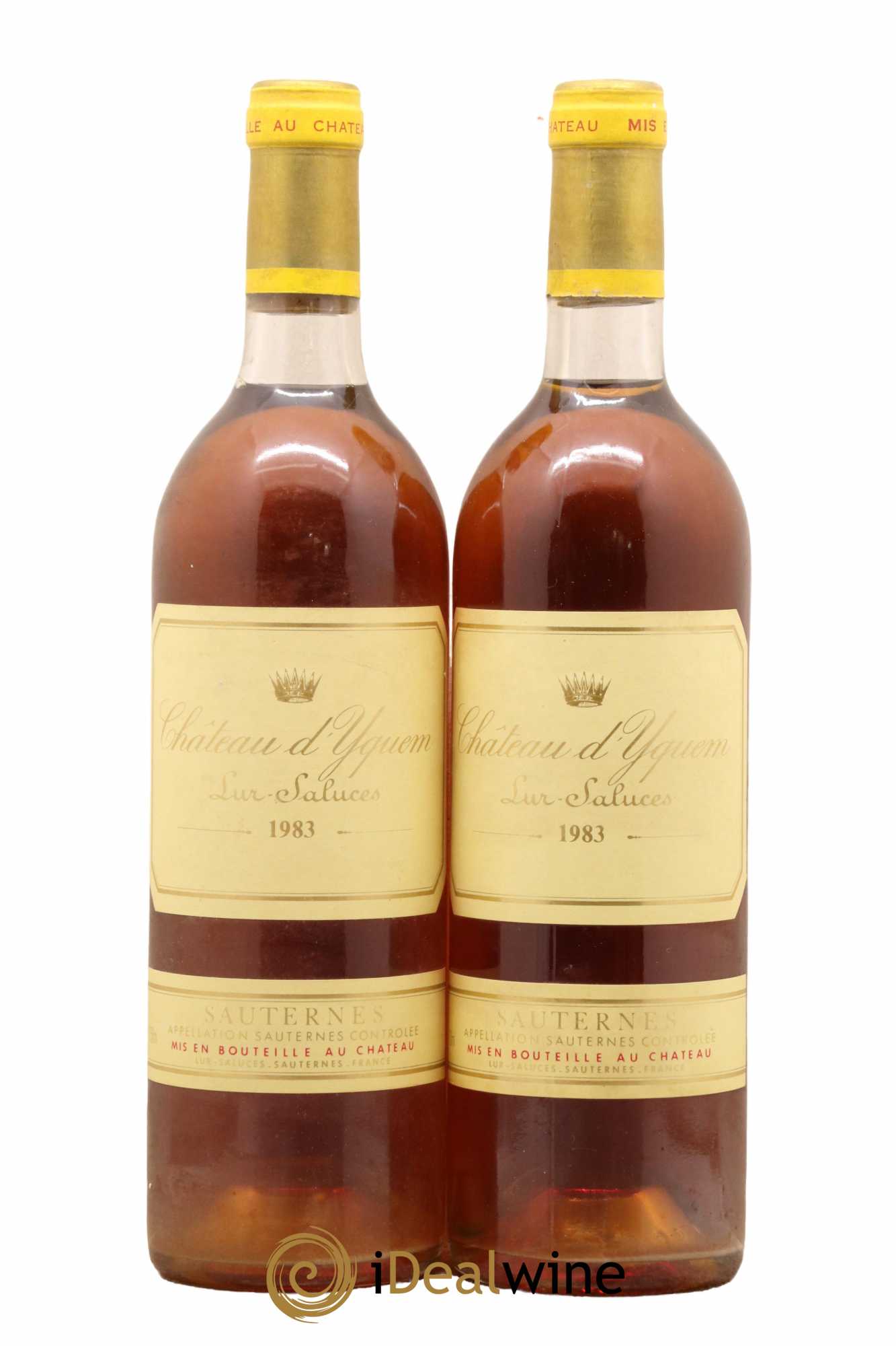 Château d' Yquem 1er Cru Classé Supérieur 1983 - Lotto di 2 bottiglie - 0
