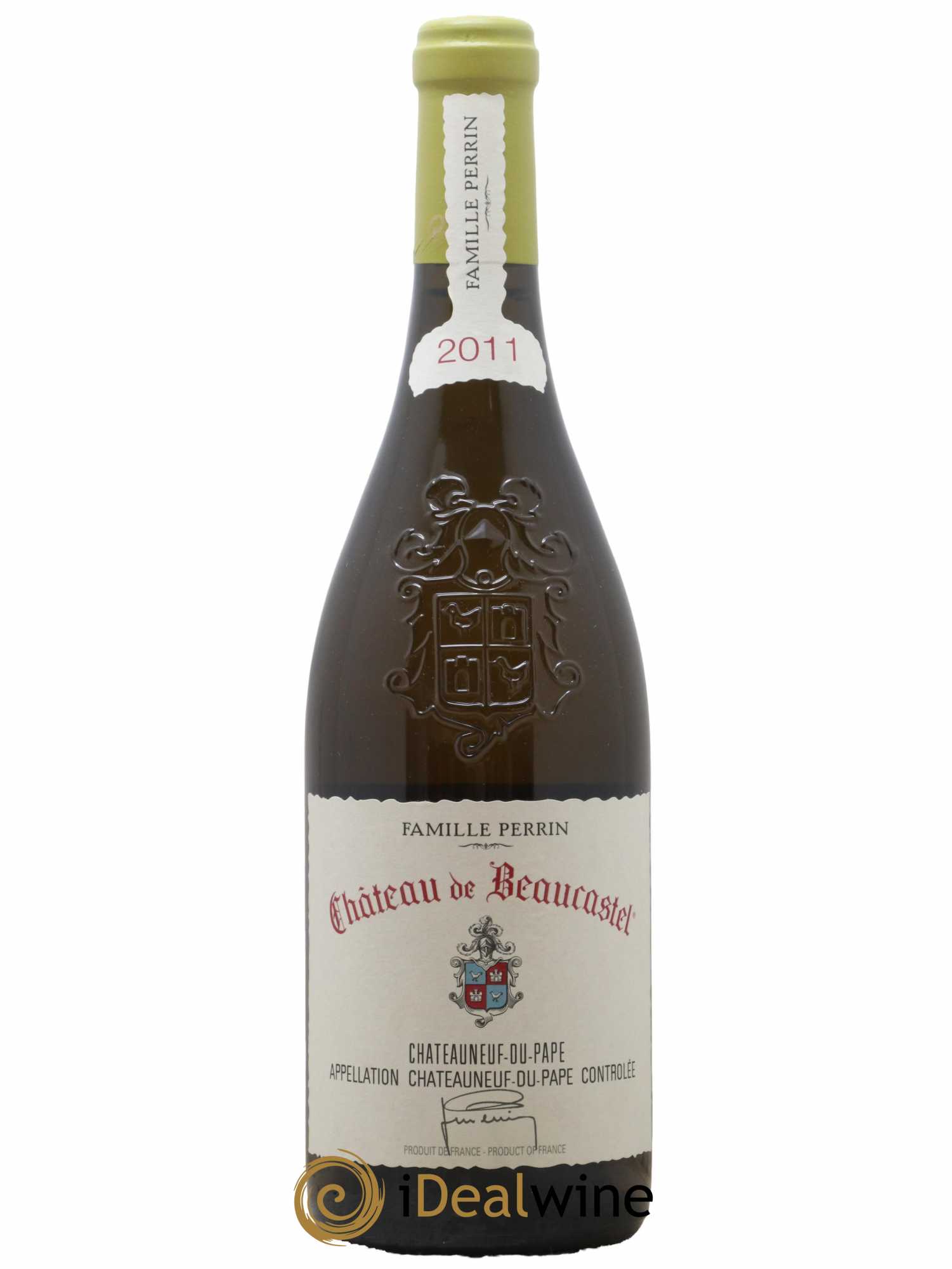 Châteauneuf-du-Pape Château de Beaucastel Famille Perrin 2011 - Lot de 1 bouteille - 0
