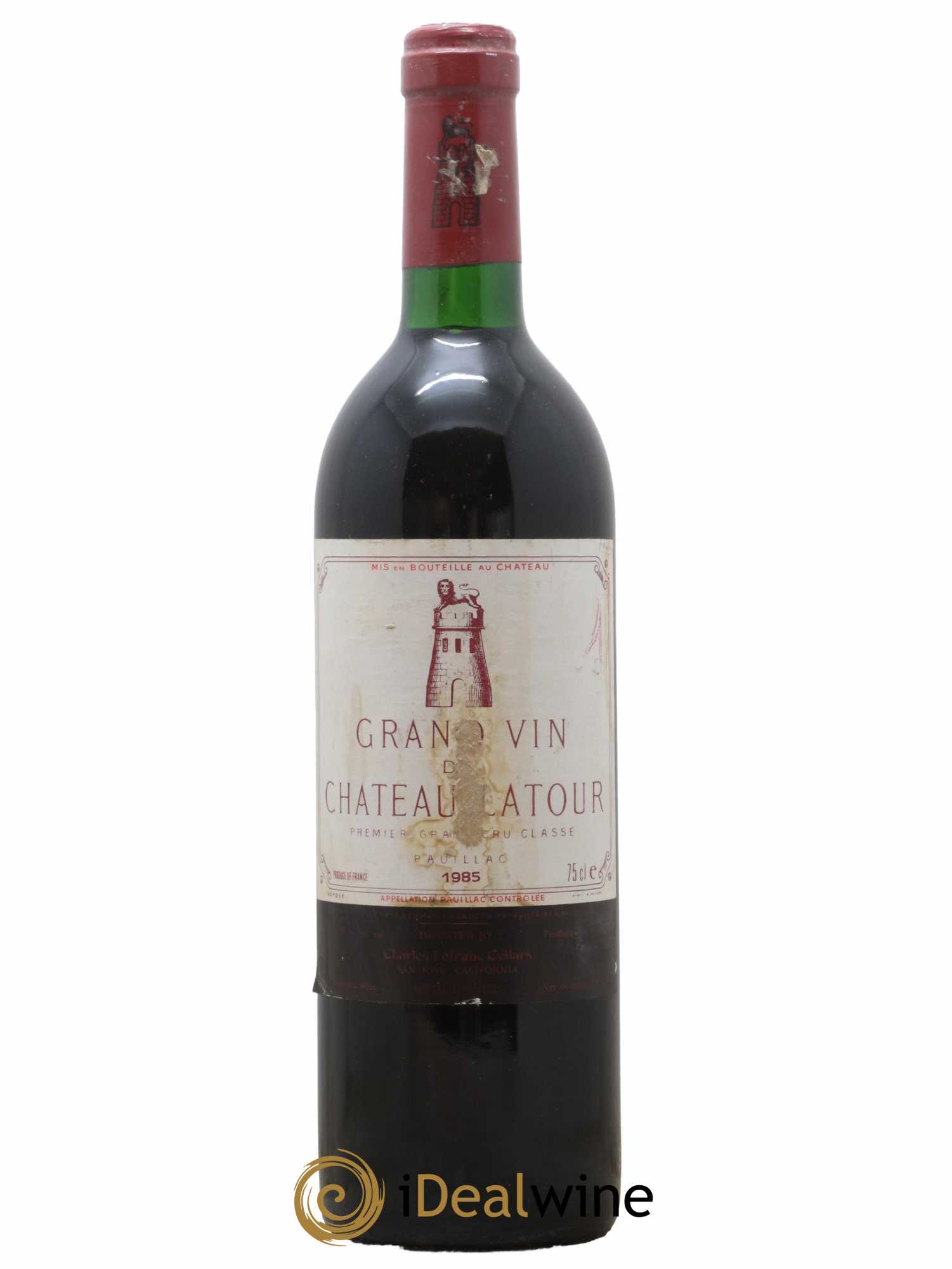 Château Latour 1er Grand Cru Classé 1985 - Lot de 1 bouteille - 0