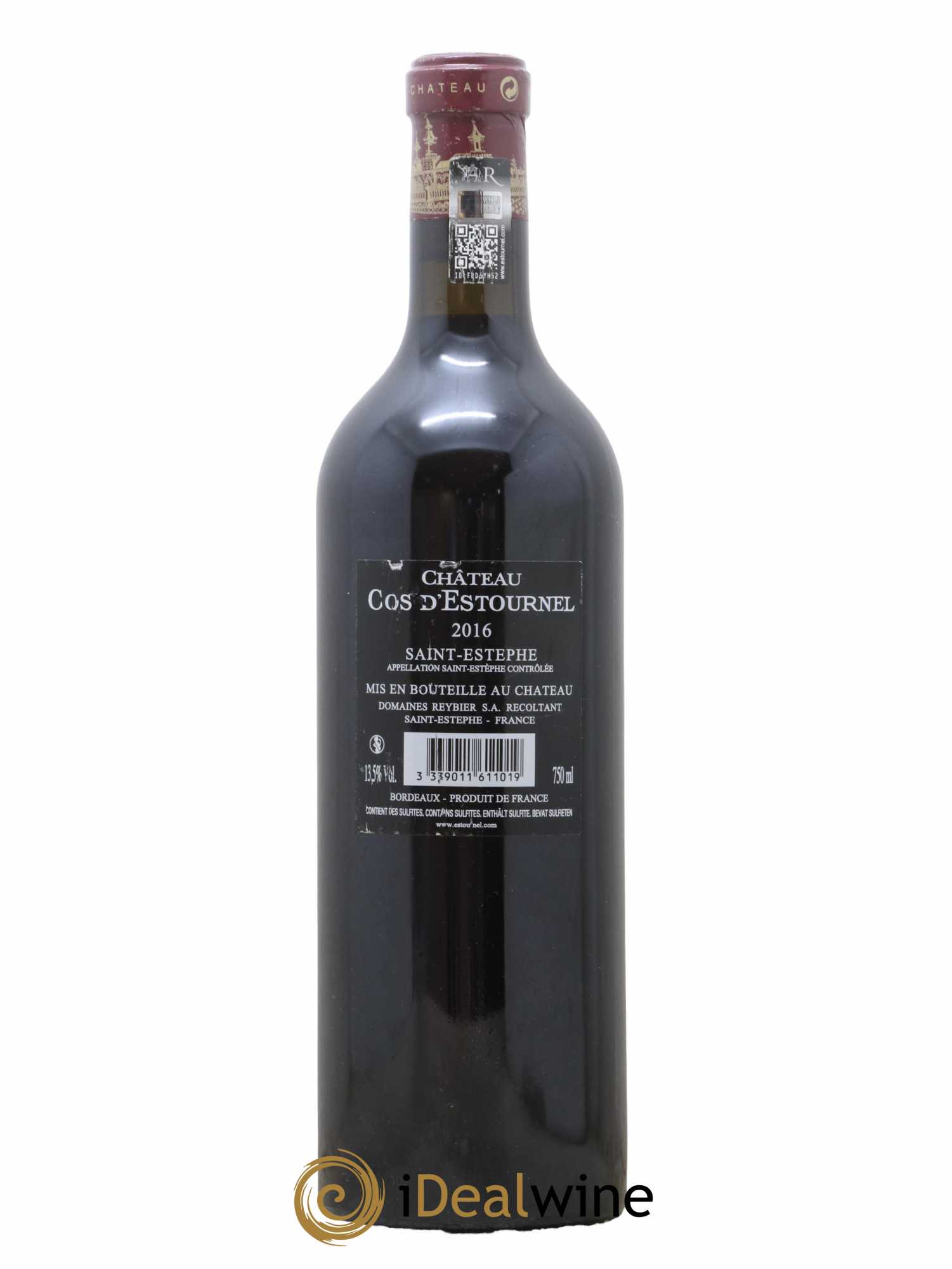 Cos d'Estournel 2ème Grand Cru Classé 2016 - Lot de 1 bouteille - 1