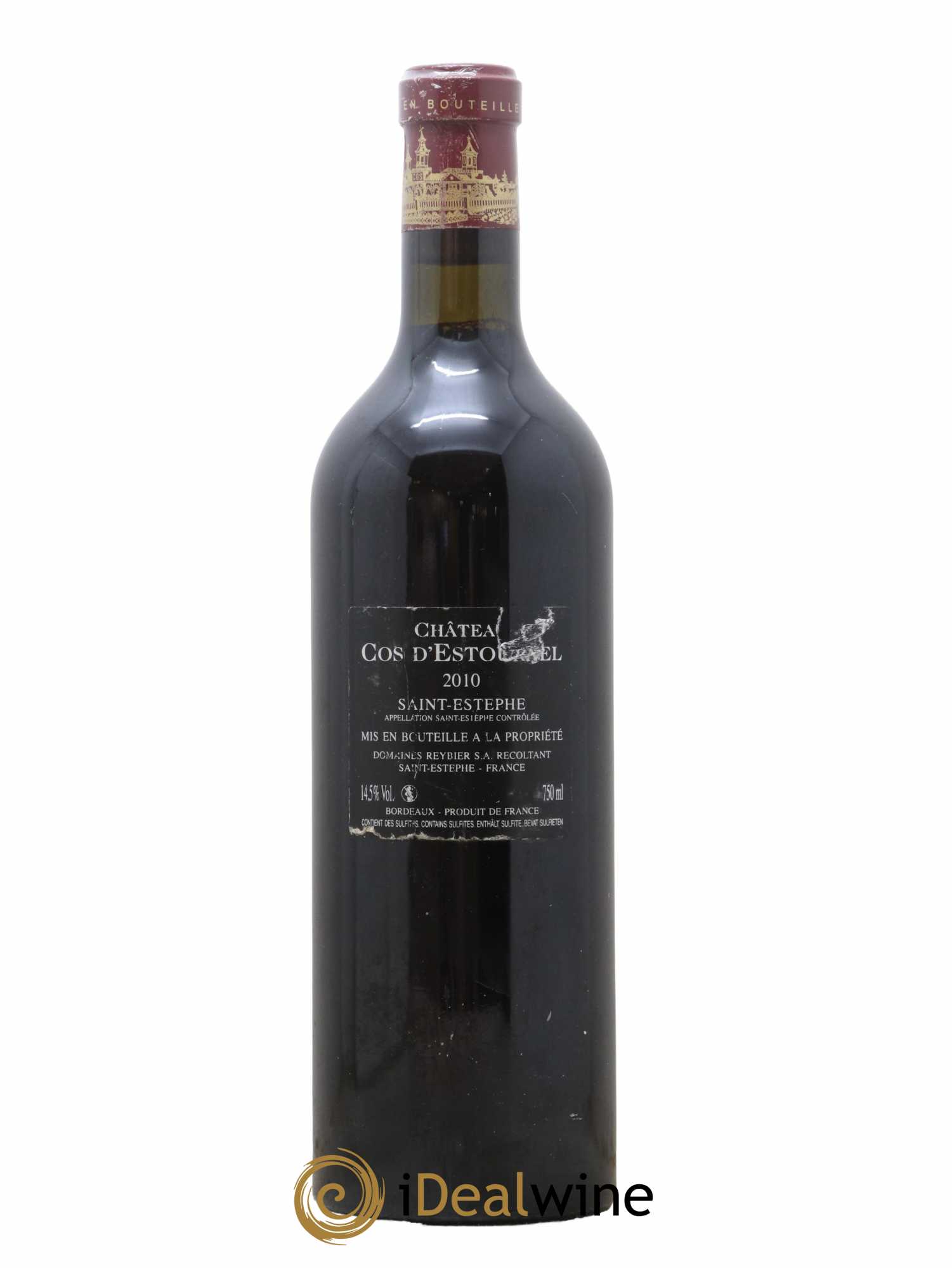 Cos d'Estournel 2ème Grand Cru Classé 2010 - Lot de 1 bouteille - 1