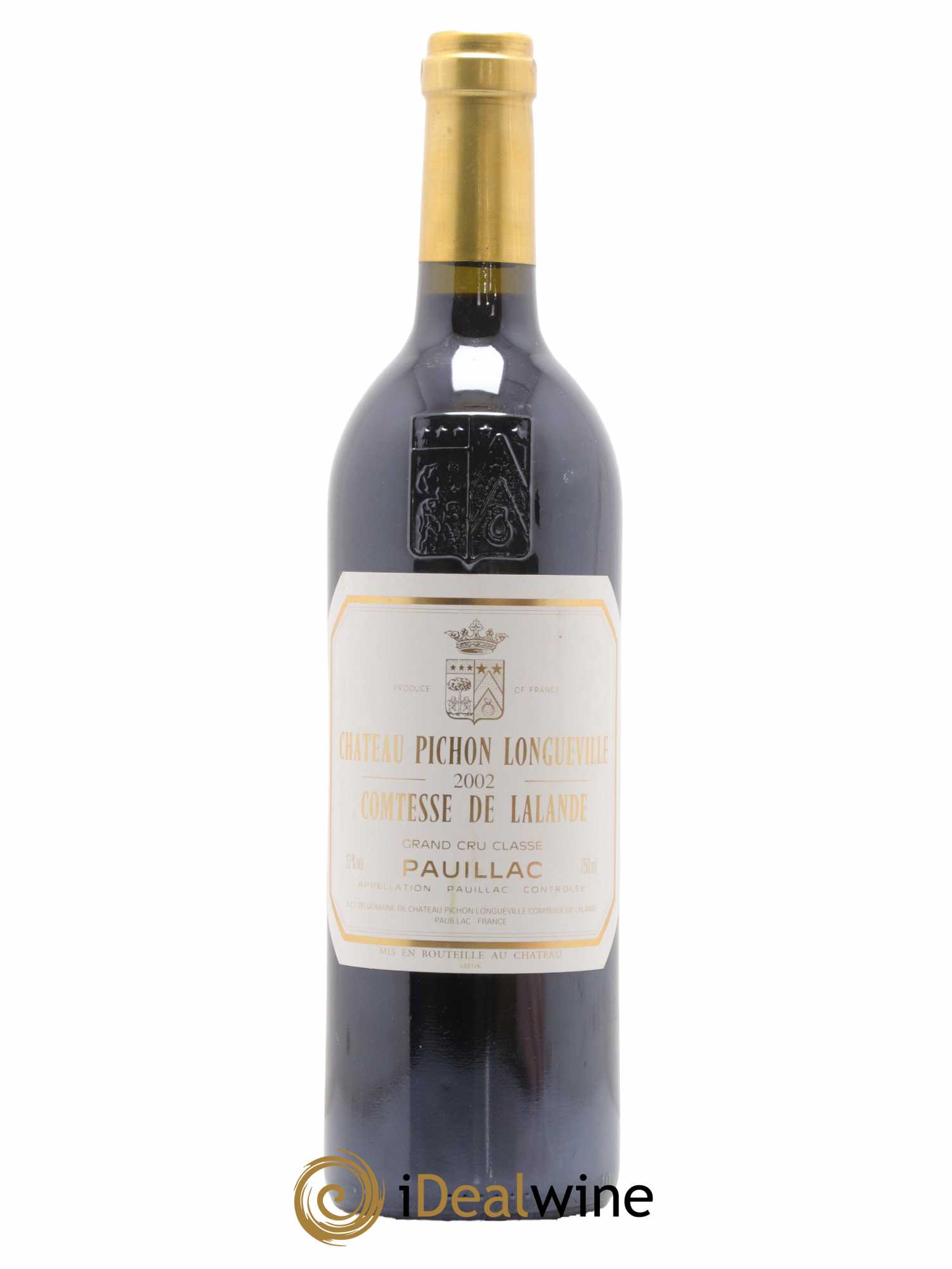 Château Pichon Longueville Comtesse de Lalande 2ème Grand Cru Classé 2002 - Lot de 1 bouteille - 0