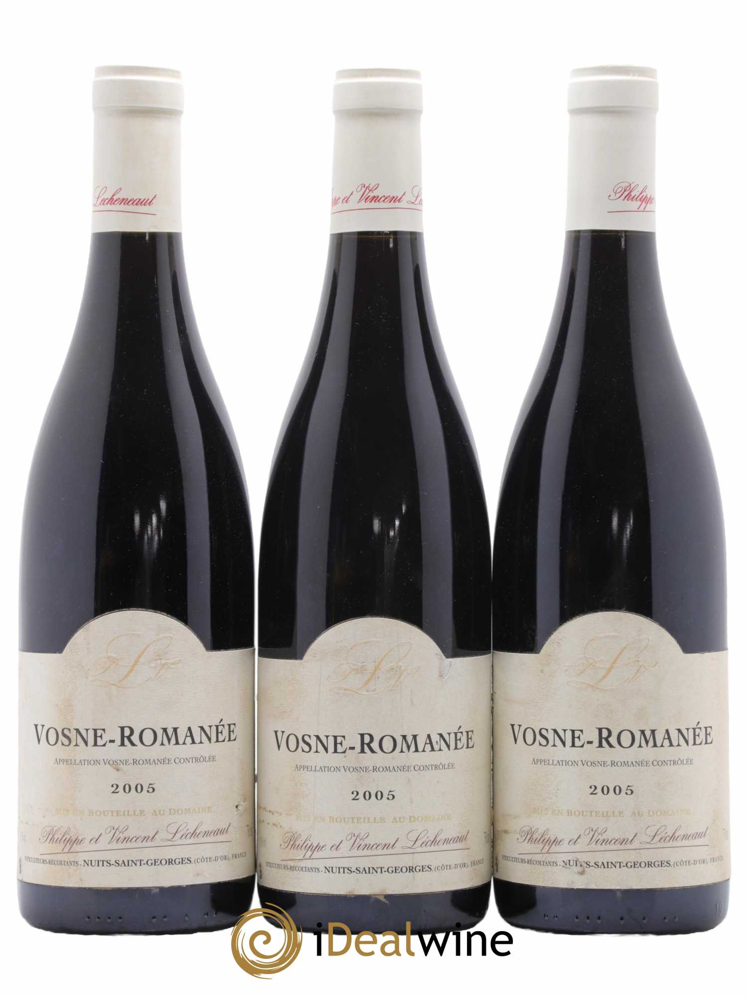 Vosne-Romanée Lécheneaut (Domaine) 2005 - Lot de 3 bouteilles - 0