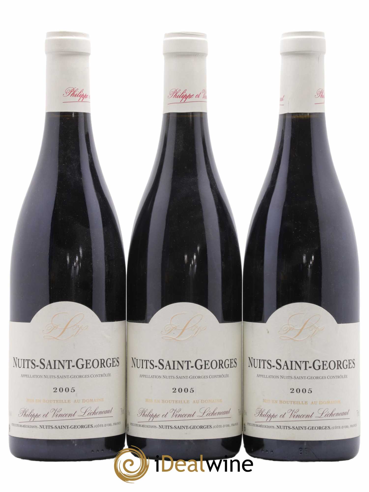 Nuits-Saint-Georges Lécheneaut (Domaine) 2005 - Lot de 3 bouteilles - 0