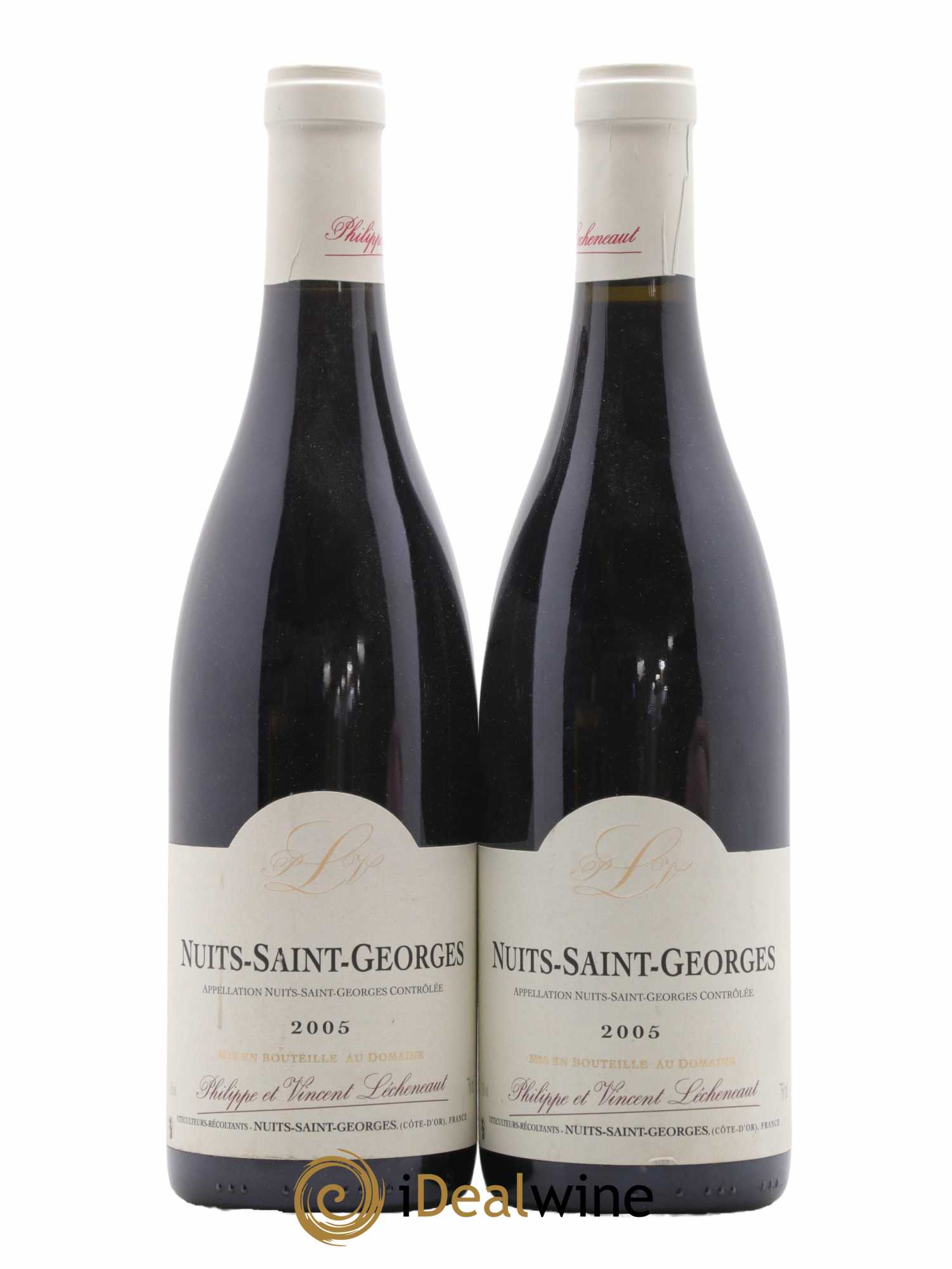 Nuits-Saint-Georges Lécheneaut (Domaine) 2005 - Lot de 2 bouteilles - 0