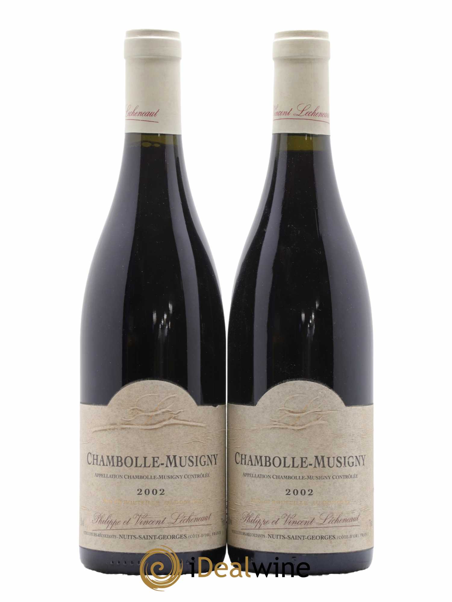 Chambolle-Musigny Lécheneaut (Domaine) 2002 - Lot de 2 bouteilles - 0