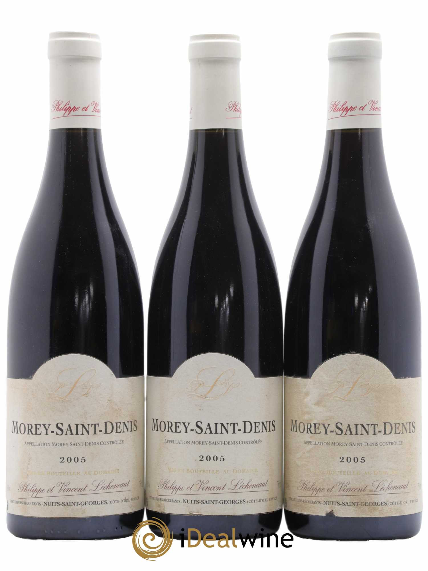 Morey-Saint-Denis Lécheneaut (Domaine) 2005 - Lot de 3 bouteilles - 0