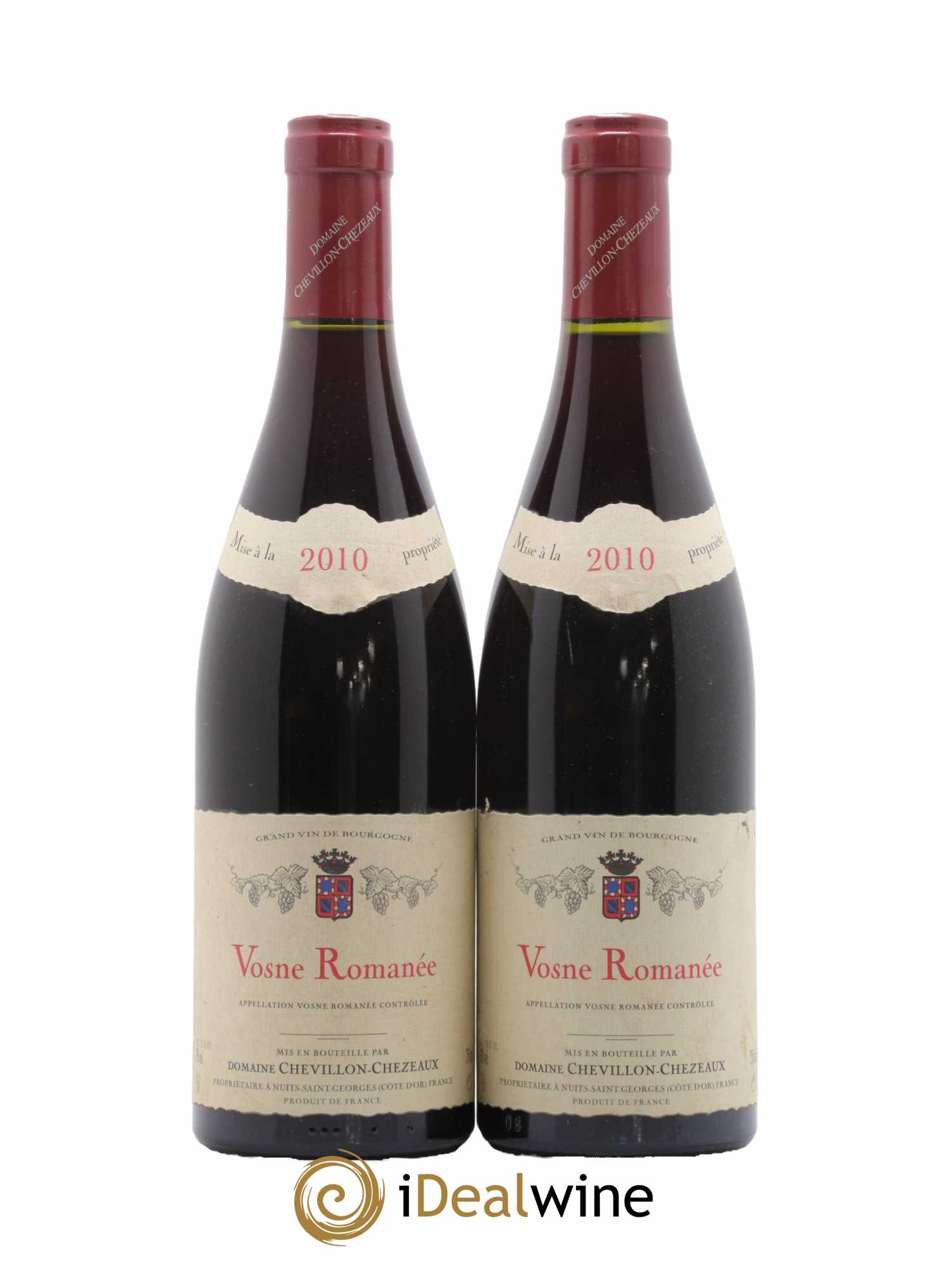 Vosne-Romanée Domaine Chevillon-Chezeaux 2010 - Lot de 2 bouteilles - 0