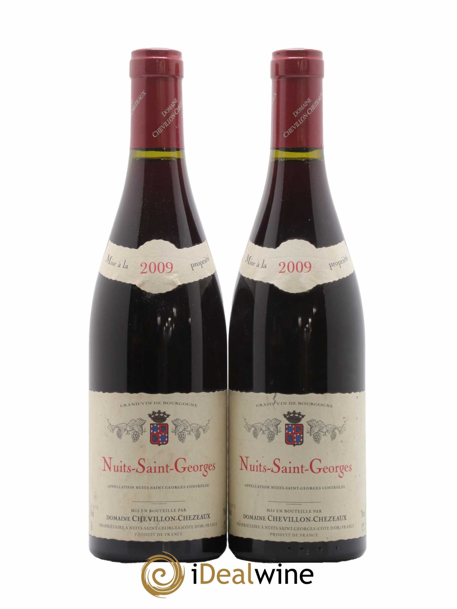 Nuits-Saint-Georges Domaine Chevillon Chezeaux 2009 - Lot de 2 bouteilles - 0