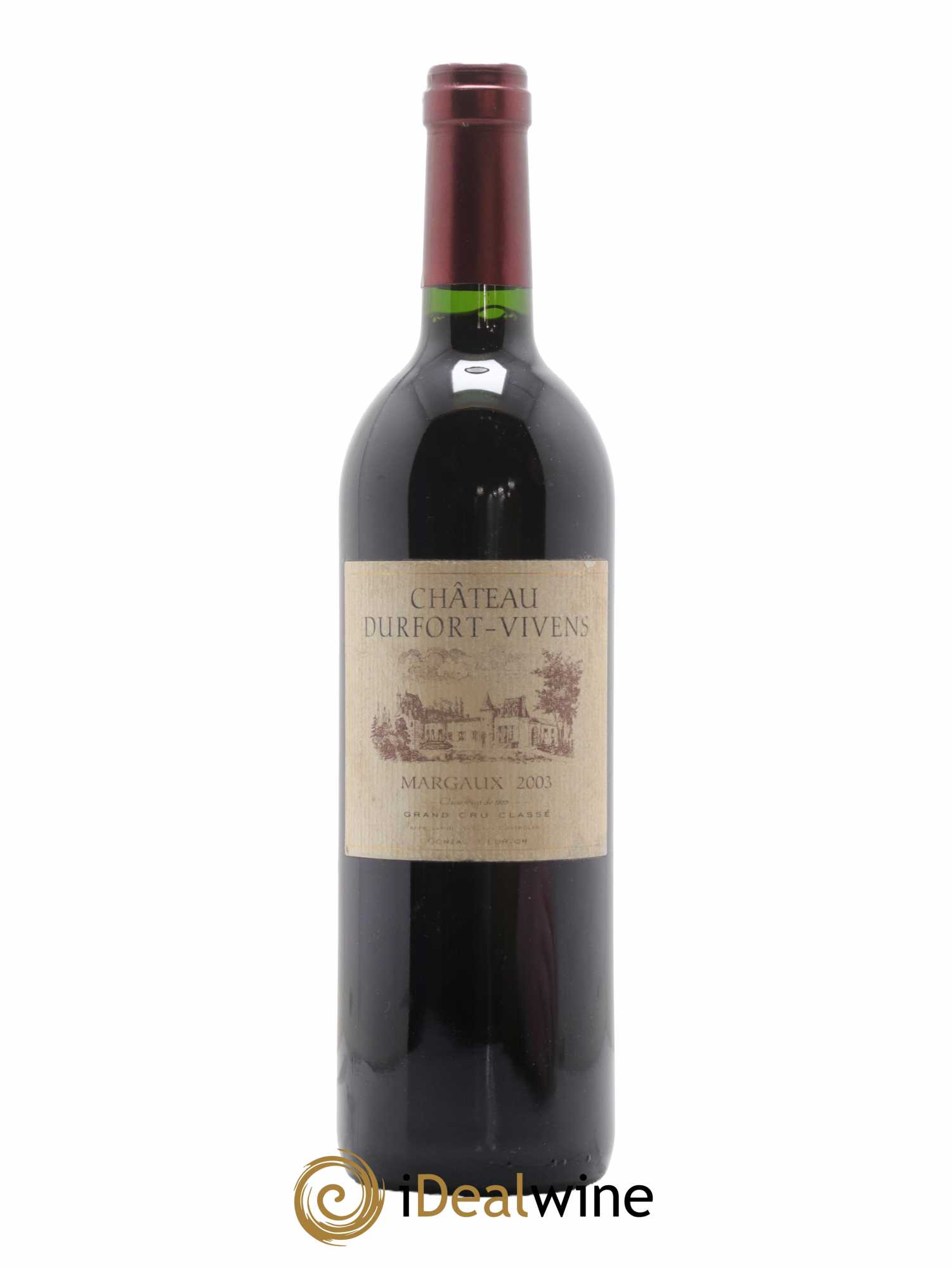 Château Durfort Vivens 2ème Grand Cru Classé 2003 - Lot de 1 bouteille - 0