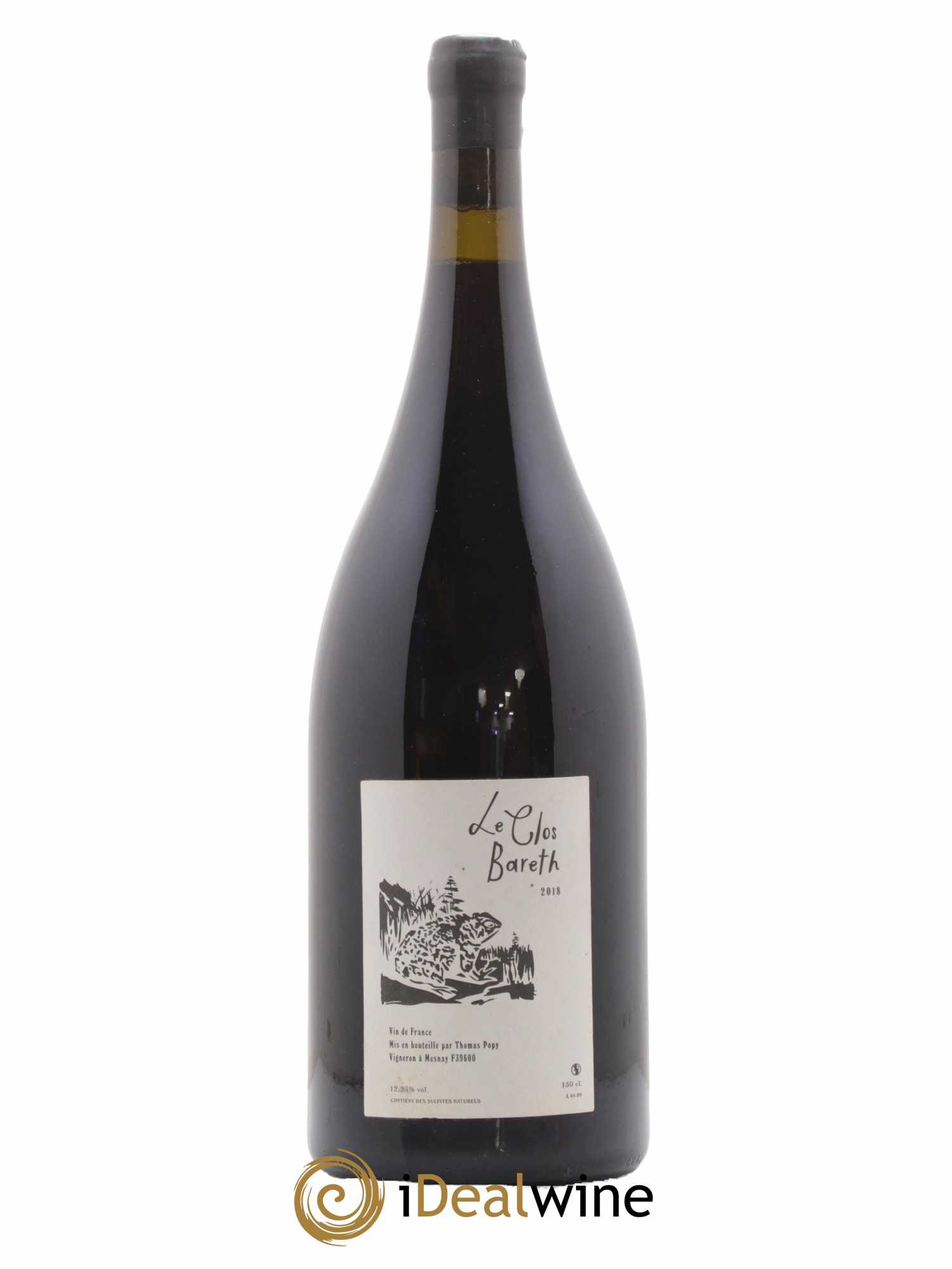Vin de France Clos Bareth Thomas Popy 2018 - Lot de 1 magnum - 0
