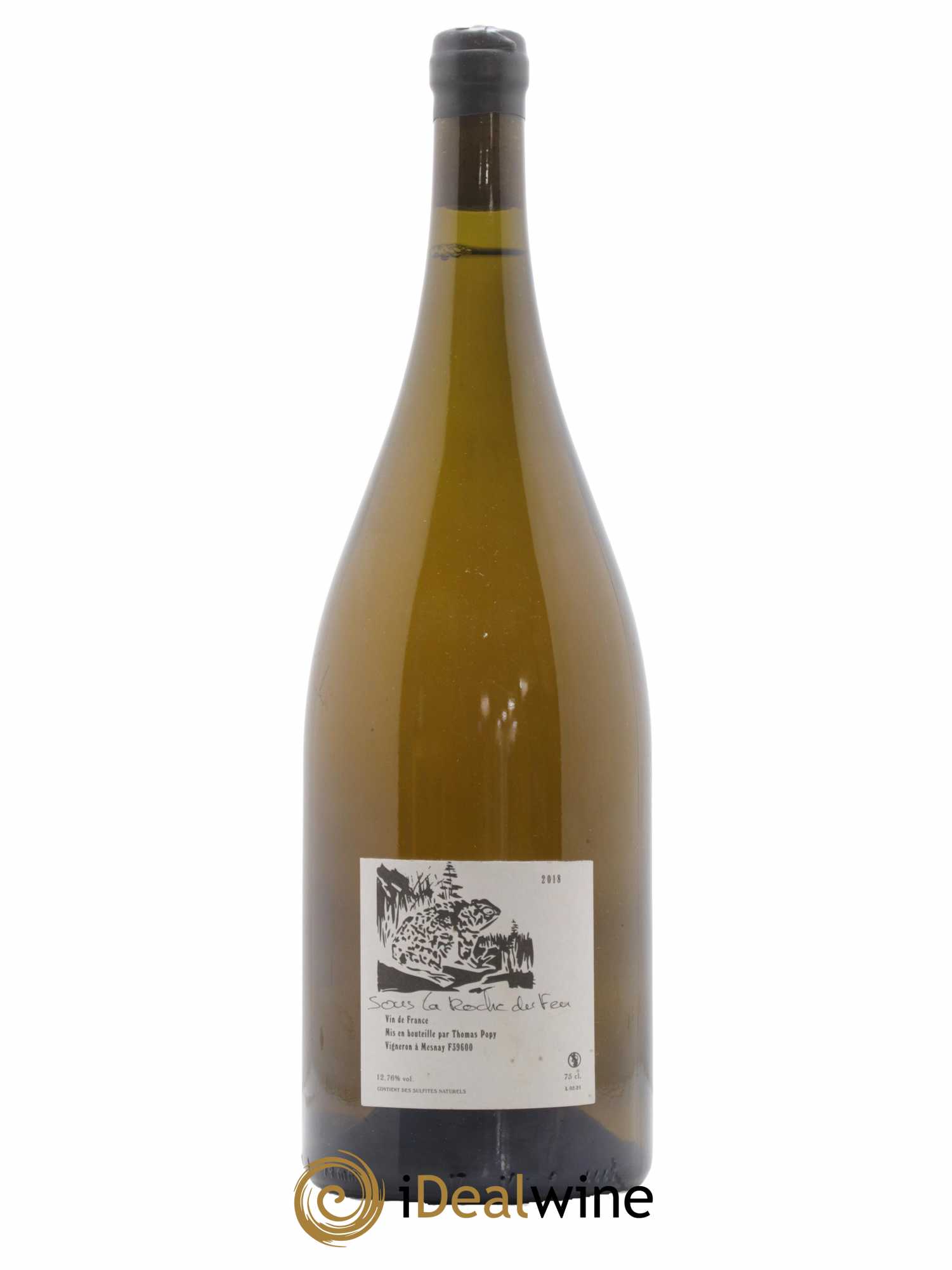 Vin de France Sous la Roche du Feu Thomas Popy 2018 - Posten von 1 Magnum - 0