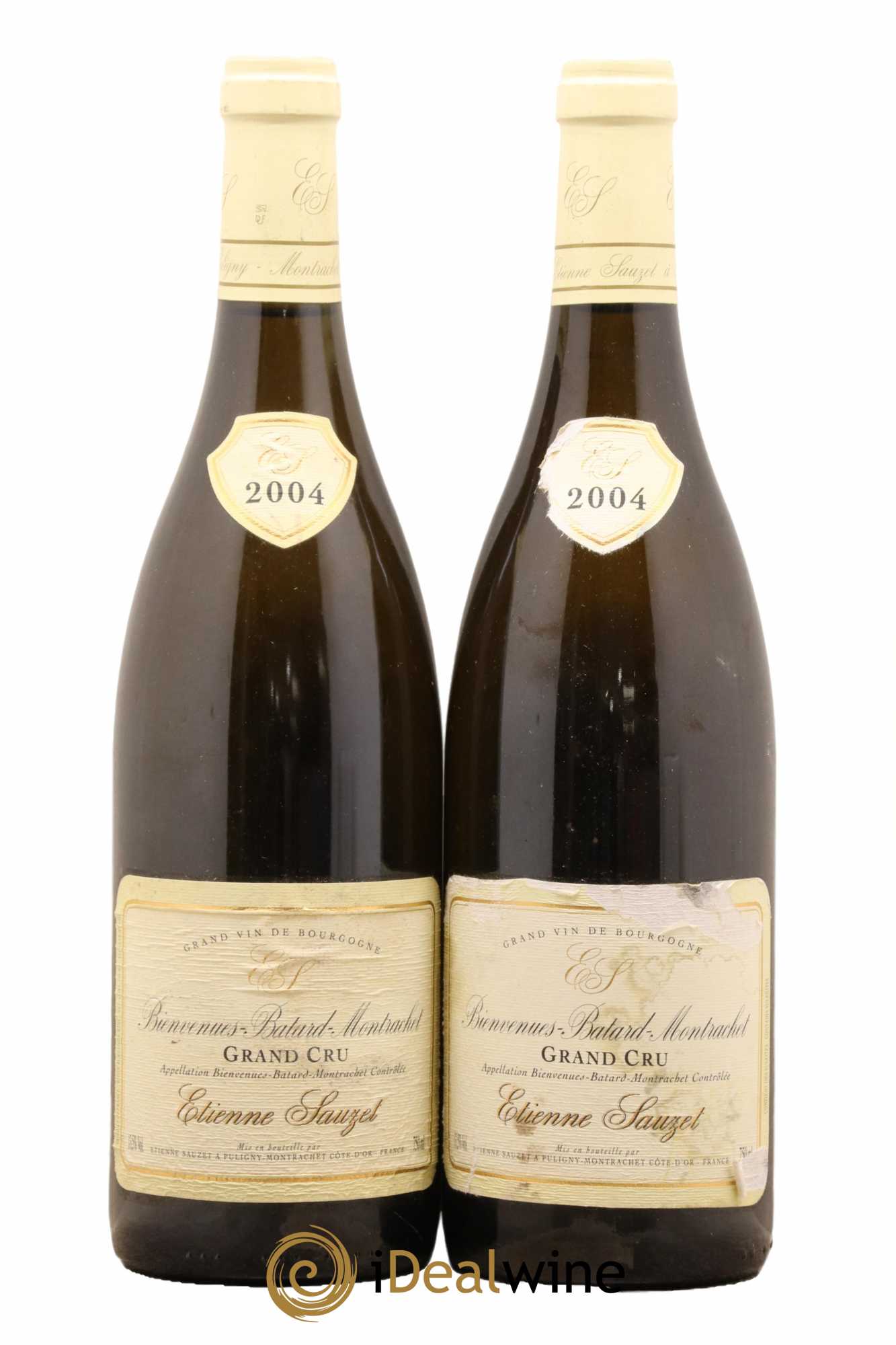 Bienvenues-Bâtard-Montrachet Grand Cru Etienne Sauzet 2004 - Lot de 2 bouteilles - 0