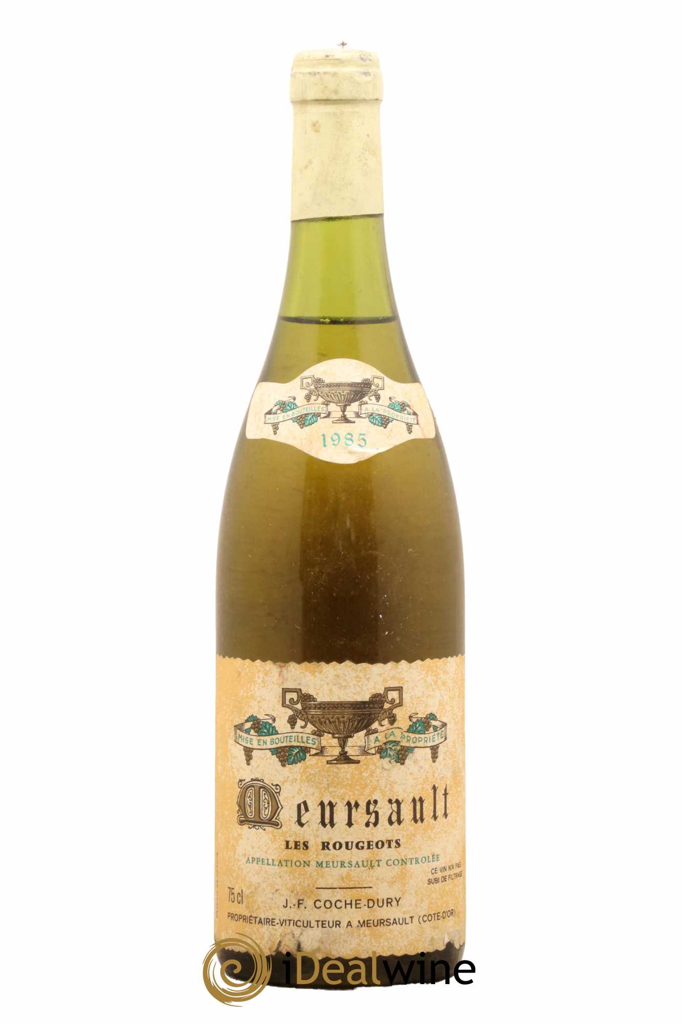 Meursault Les Rougeots Coche Dury (Domaine) 1985 - Lot de 1 bouteille - 0