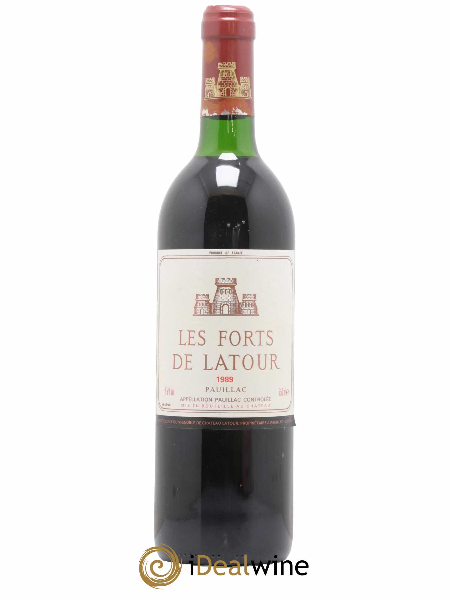 Les Forts de Latour Second Vin 1989 - Lot de 1 bouteille - 0