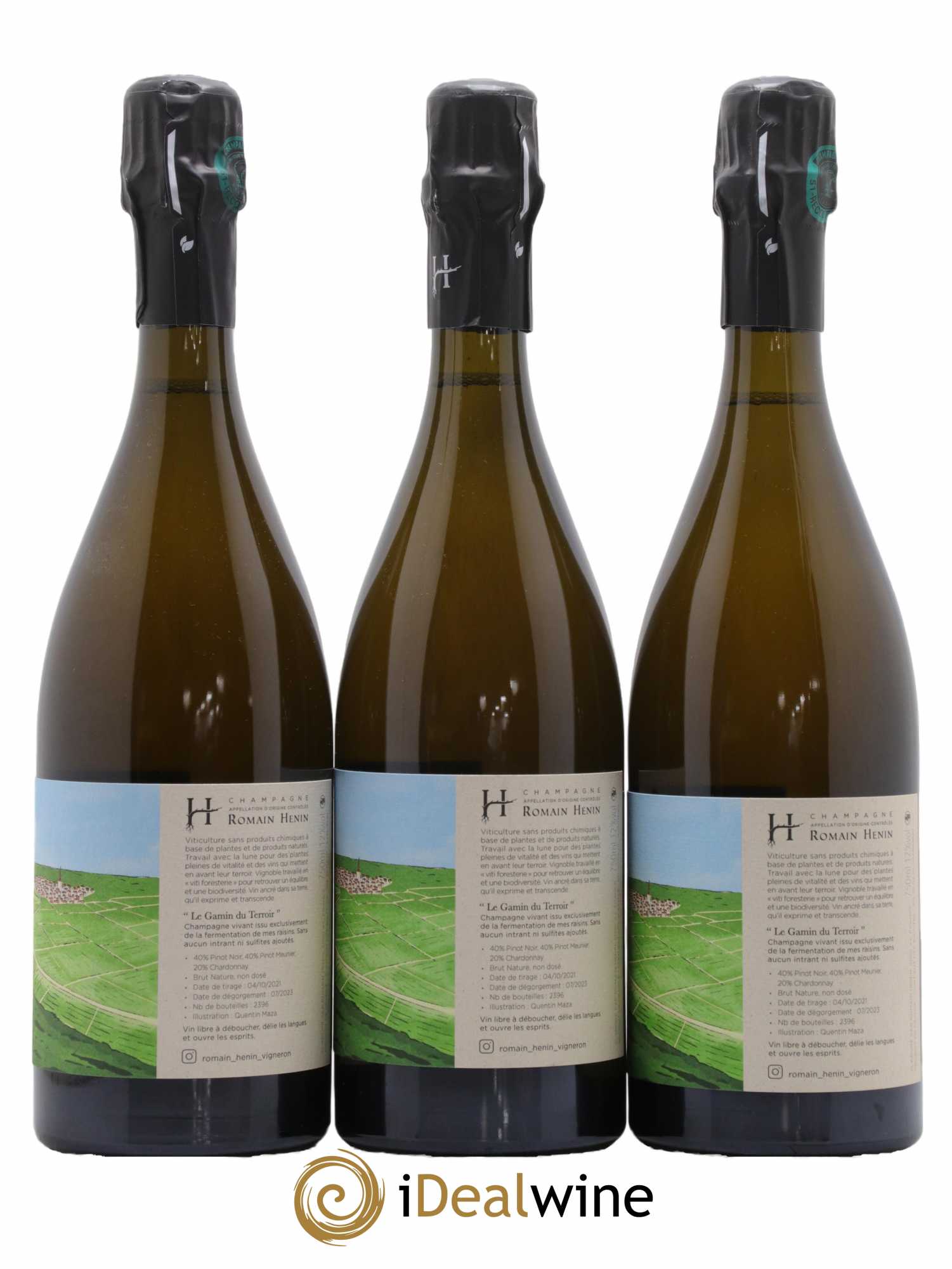 Gamin du Terroir Romain Henin - Lot de 3 bouteilles - 1