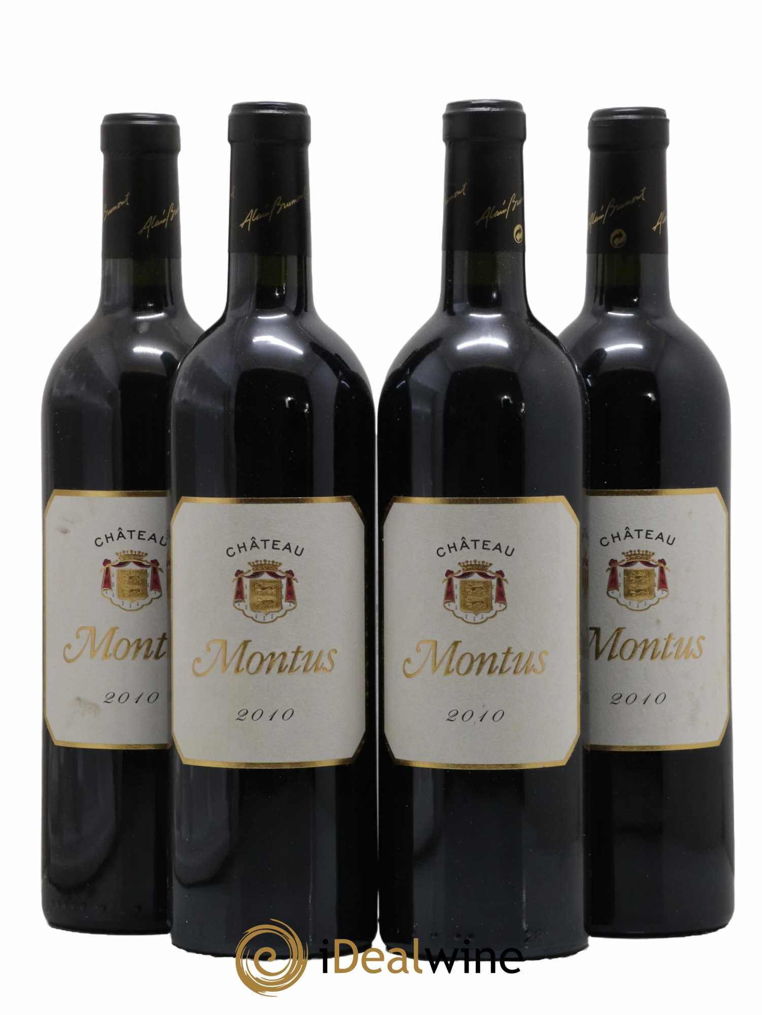 Madiran Château Montus Alain Brumont 2010 - Lotto di 4 bottiglie - 0