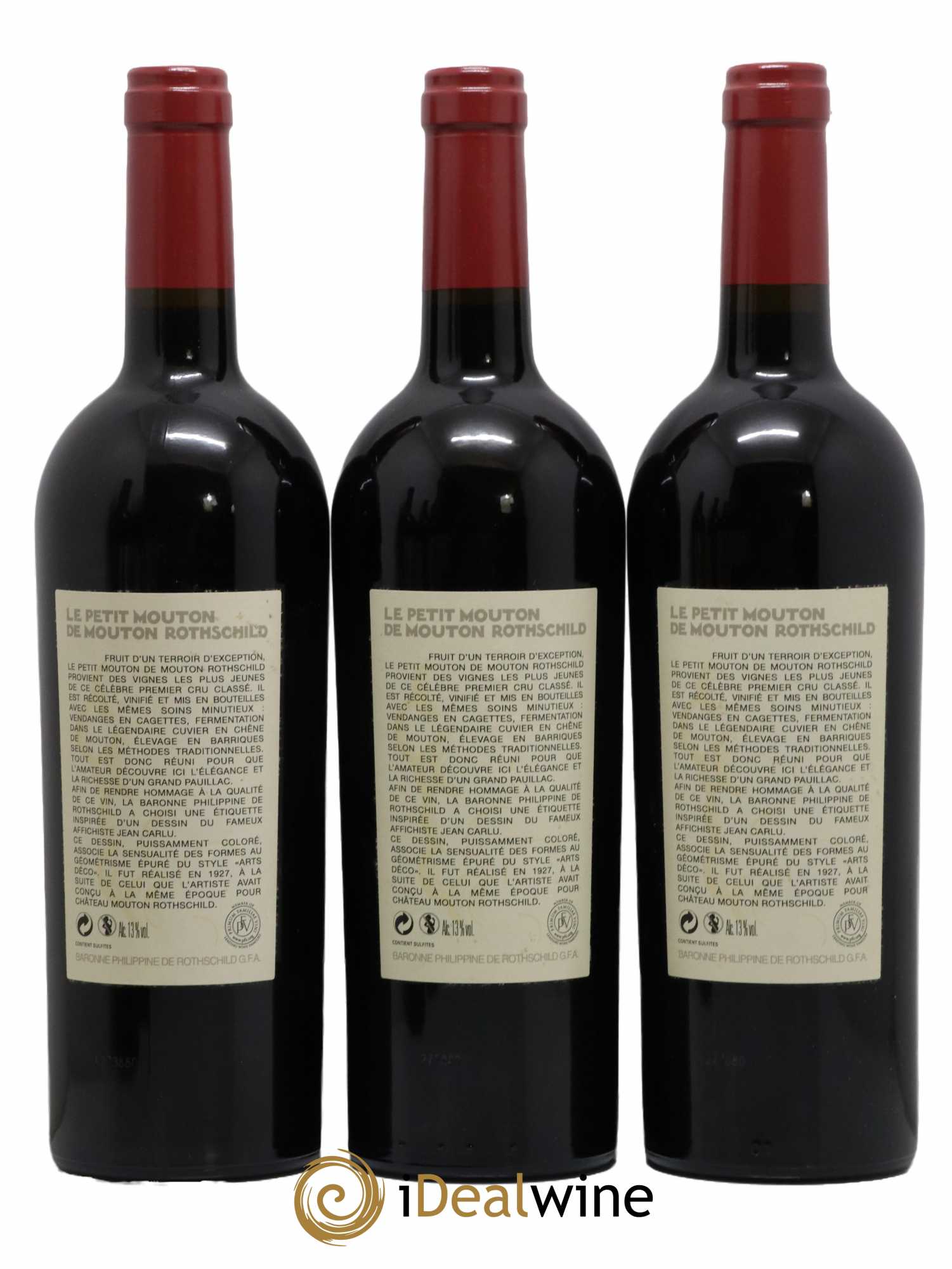 Petit Mouton Second Vin 2014 - Lot de 3 bouteilles - 1
