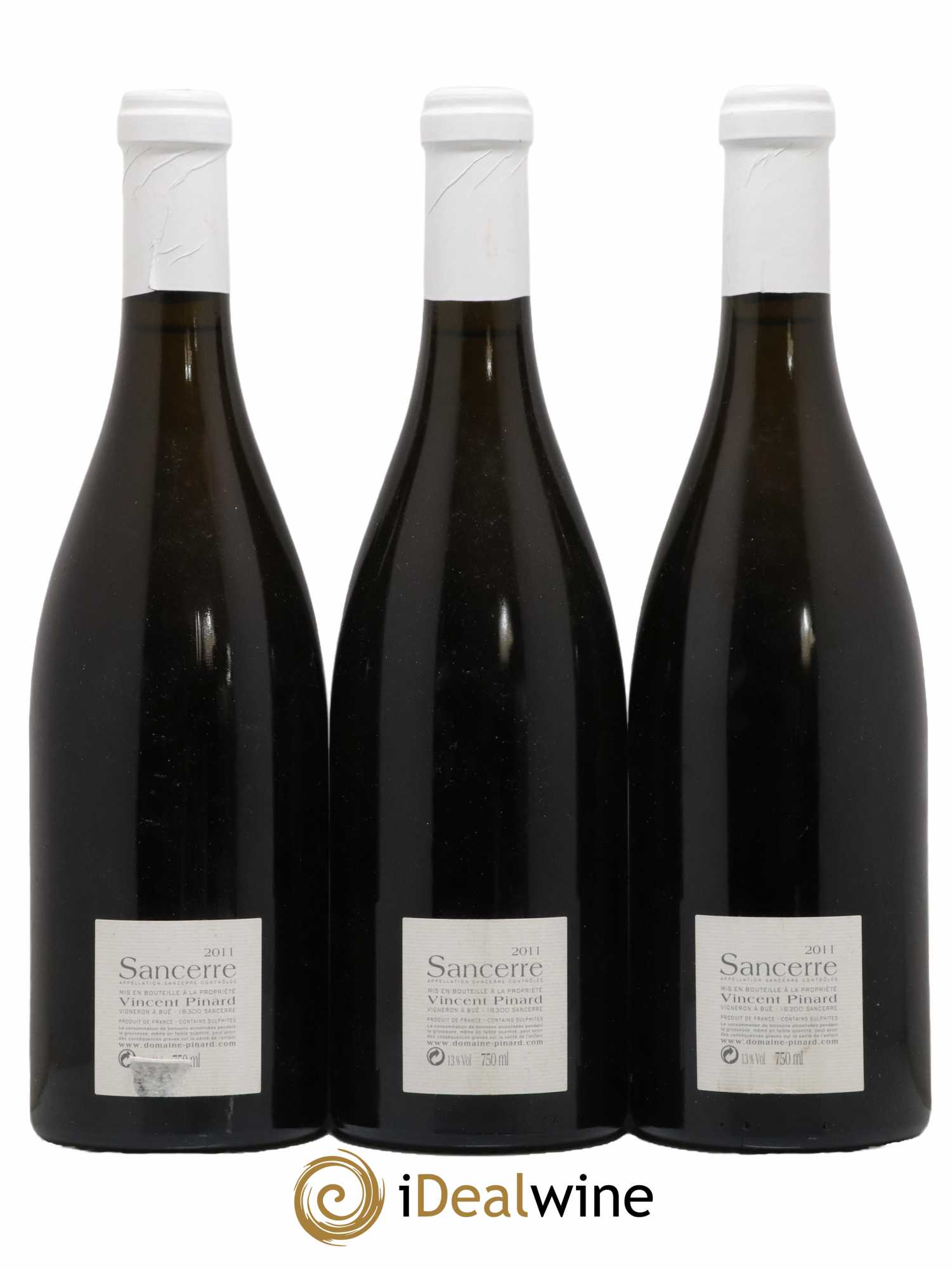 Sancerre Grand Chemarin Vincent Pinard 2011 - Lot de 3 bouteilles - 1