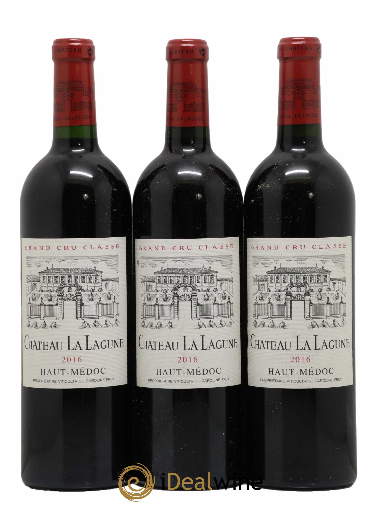 Château la Lagune 3ème Grand Cru Classé 2016 - Lot de 3 bouteilles - 0