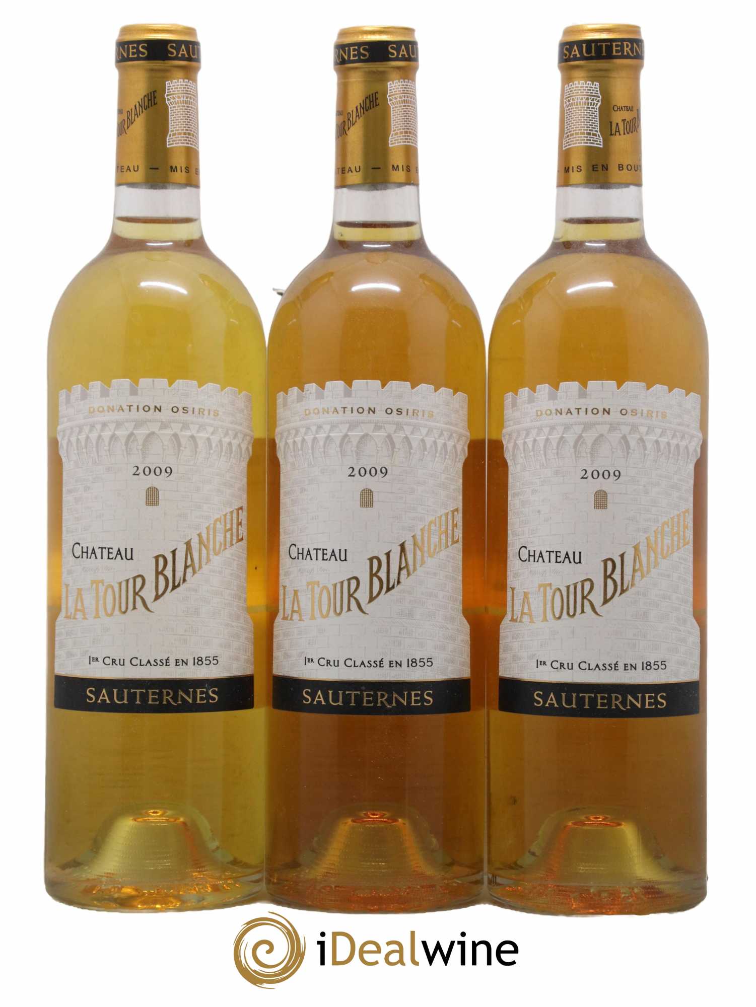 Château la Tour Blanche 1er Grand Cru Classé 2009 - Lotto di 3 bottiglie - 0