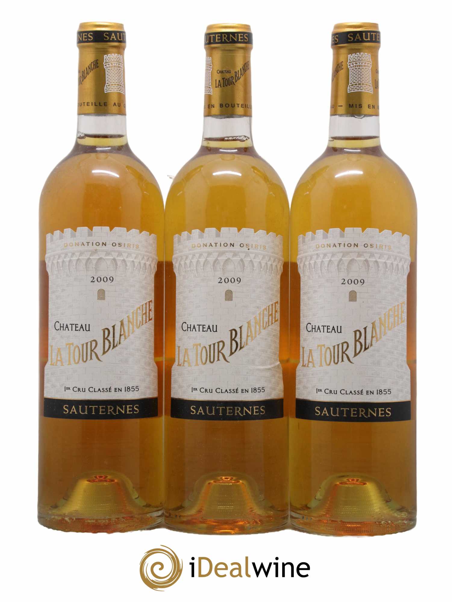 Château la Tour Blanche 1er Grand Cru Classé 2009 - Lotto di 3 bottiglie - 0