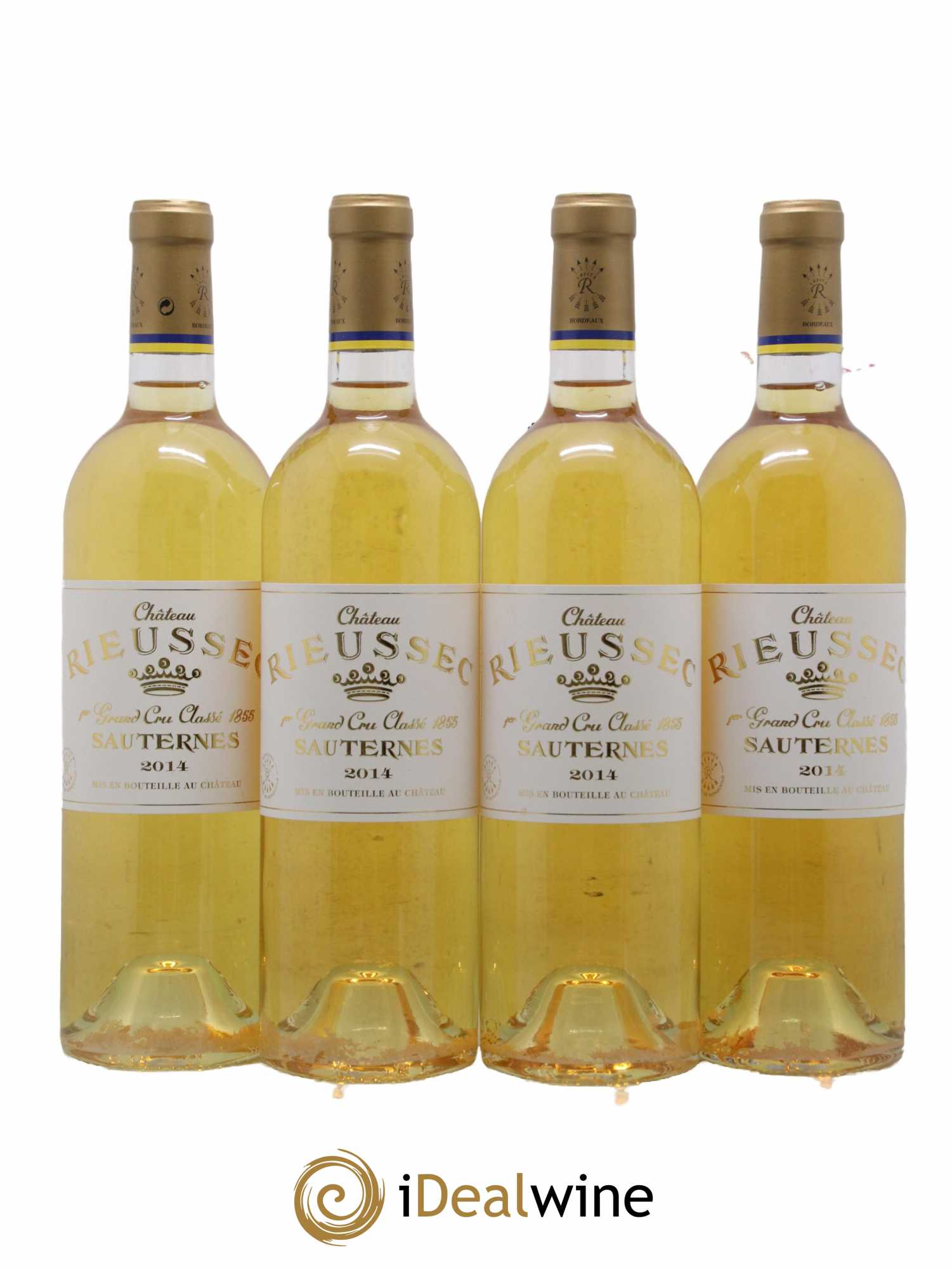 Château Rieussec 1er Grand Cru Classé 2014 - Lotto di 4 bottiglie - 0