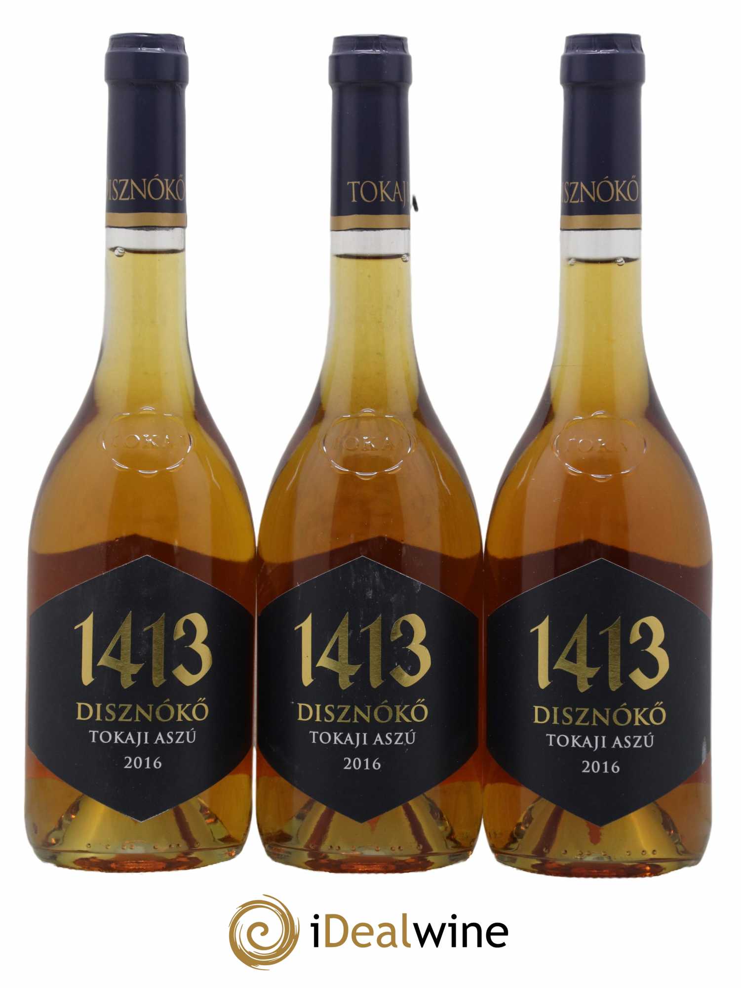 Tokaji Aszu 1413 Domaine Disznoko 50 cl 2016 - Lotto di 3 bottiglie - 0