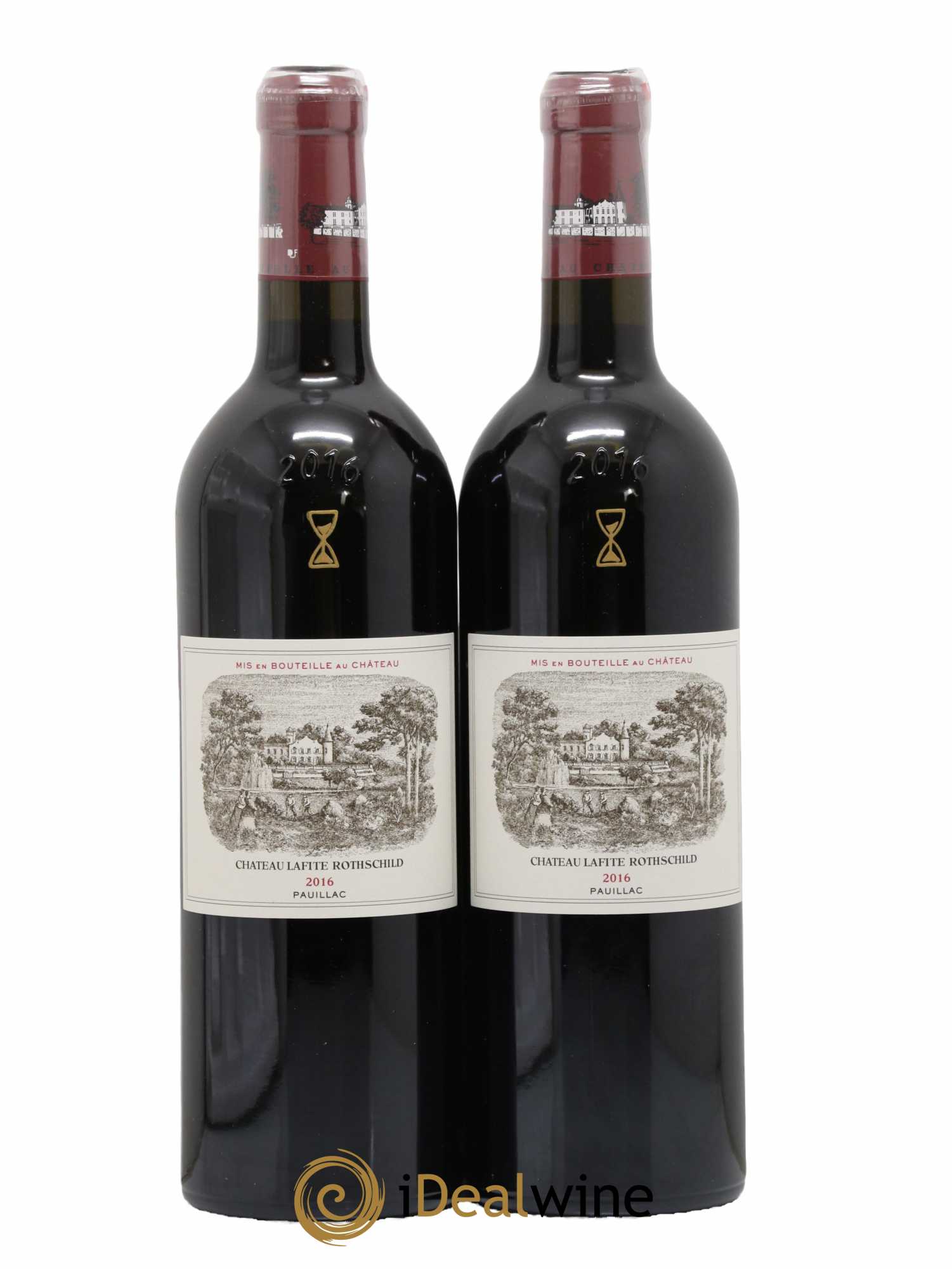 Château Lafite Rothschild 1er Grand Cru Classé 2016 - Lot de 2 bouteilles - 0