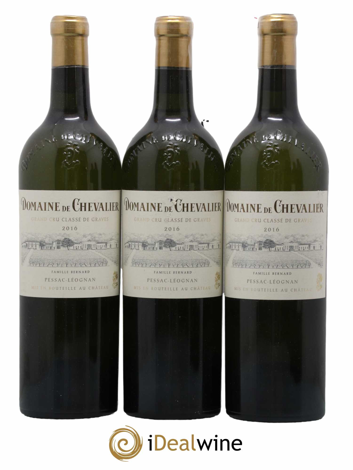 Domaine de Chevalier Cru Classé de Graves 2016 - Lot de 3 bouteilles - 0
