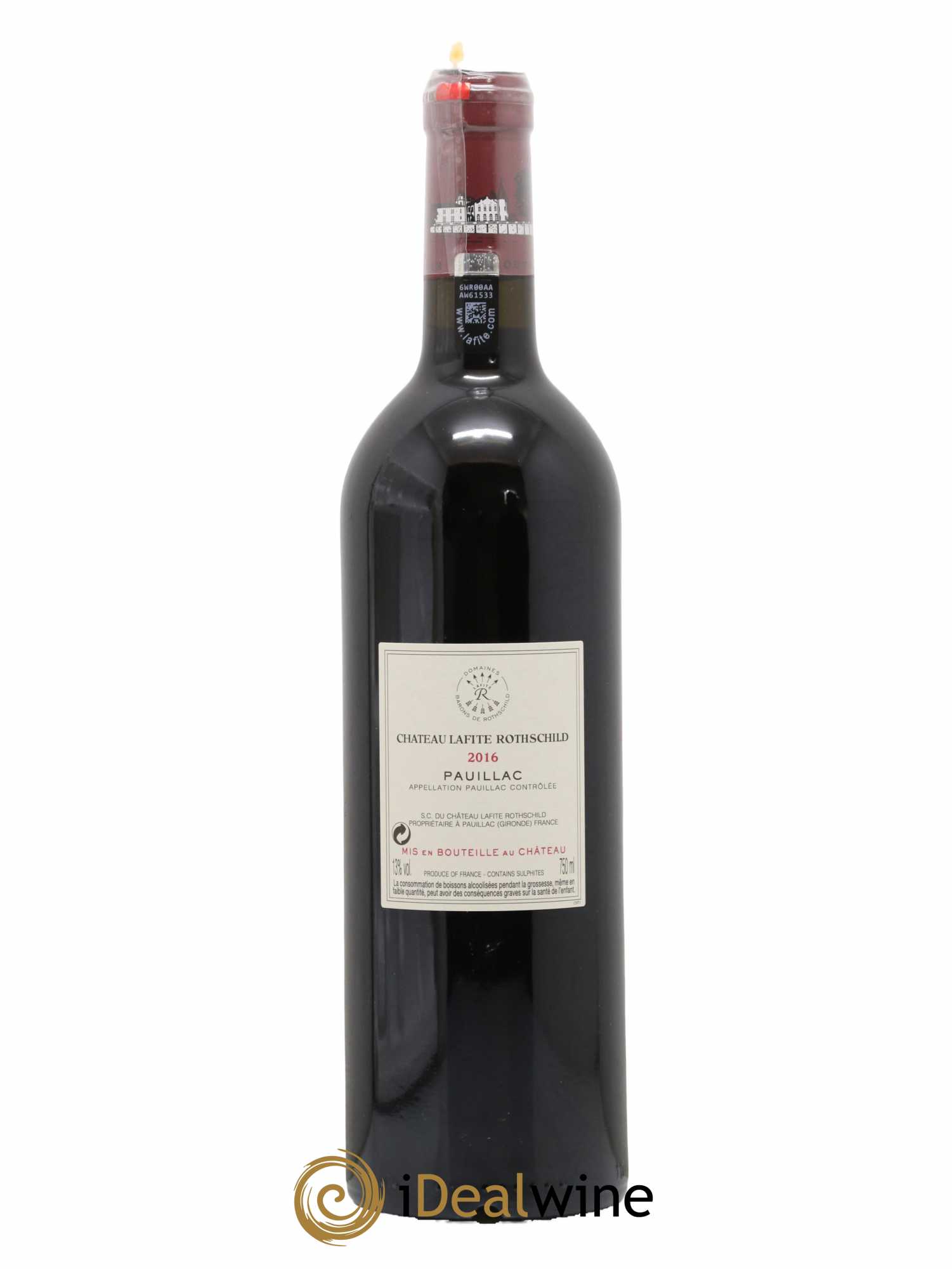 Château Lafite Rothschild 1er Grand Cru Classé 2016 - Lot de 1 bouteille - 1