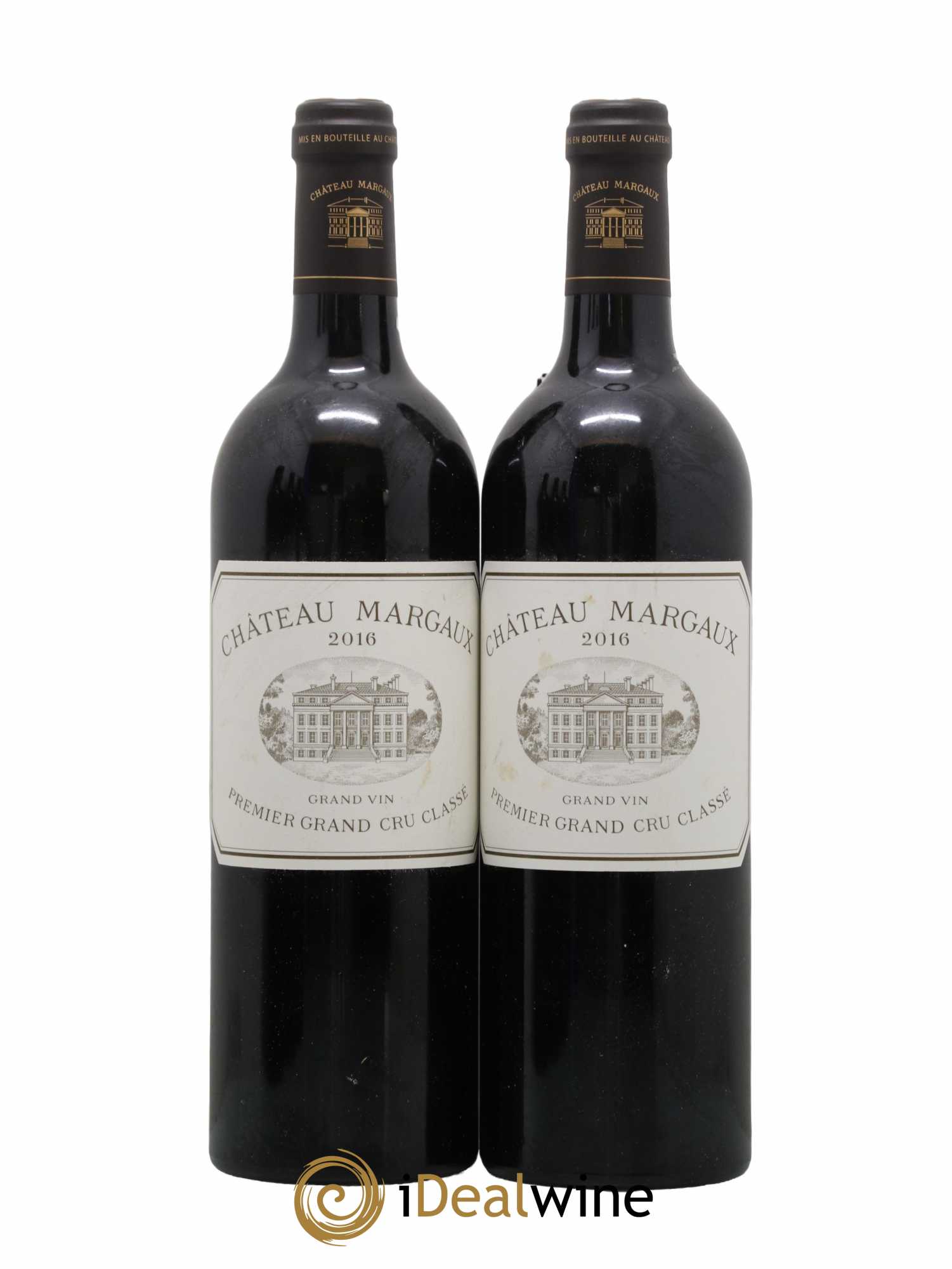 Château Margaux 1er Grand Cru Classé 2016 - Lot de 2 bouteilles - 0