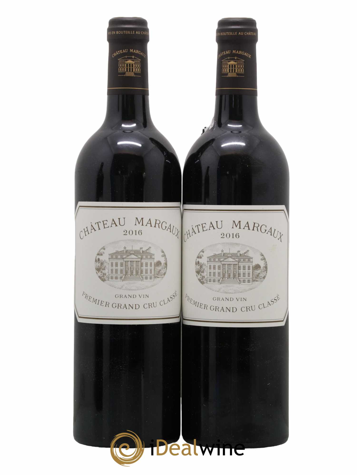 Château Margaux 1er Grand Cru Classé 2016 - Lot de 2 bouteilles - 0