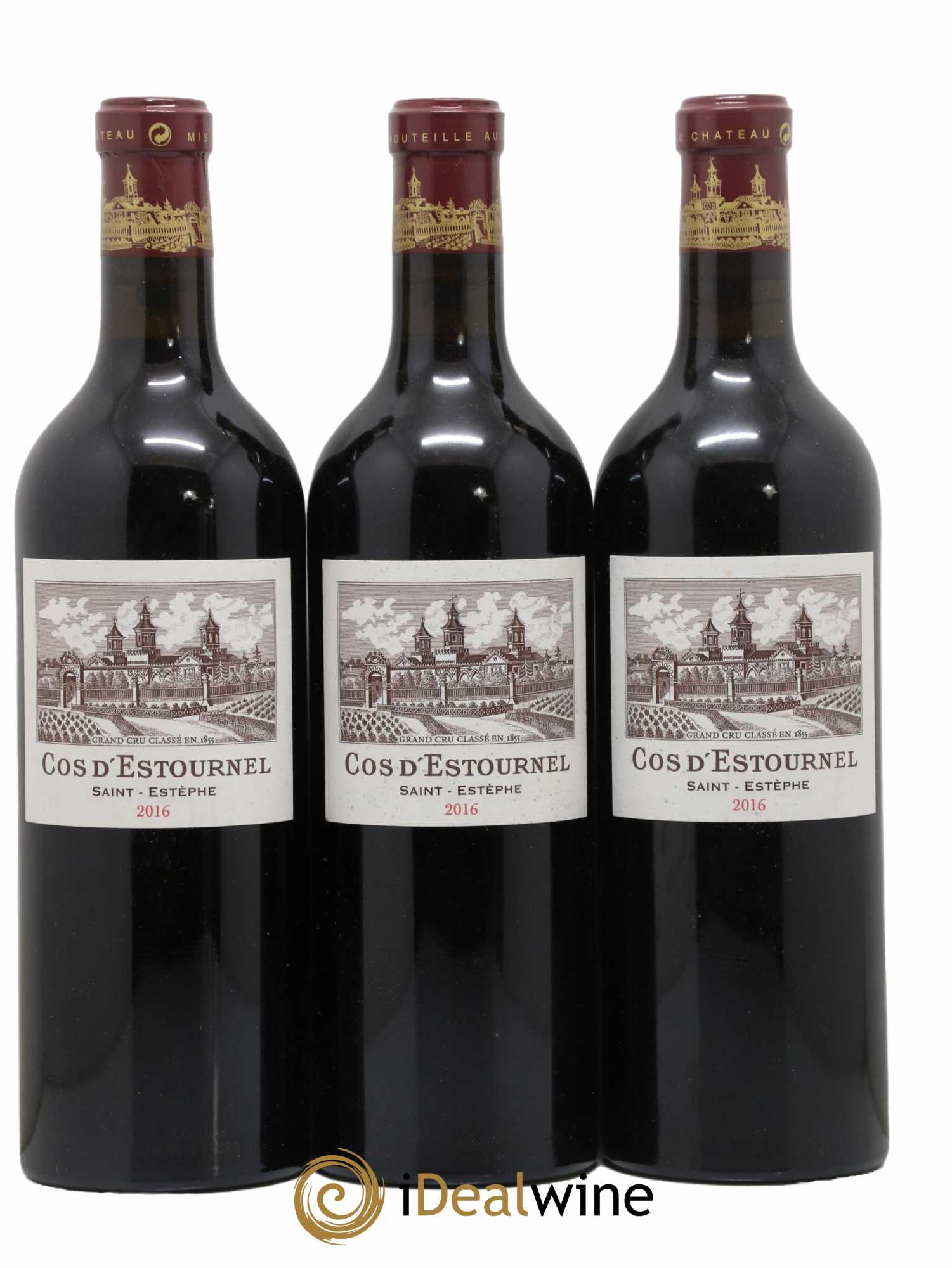 Cos d'Estournel 2ème Grand Cru Classé 2016 - Lot de 3 bouteilles - 0