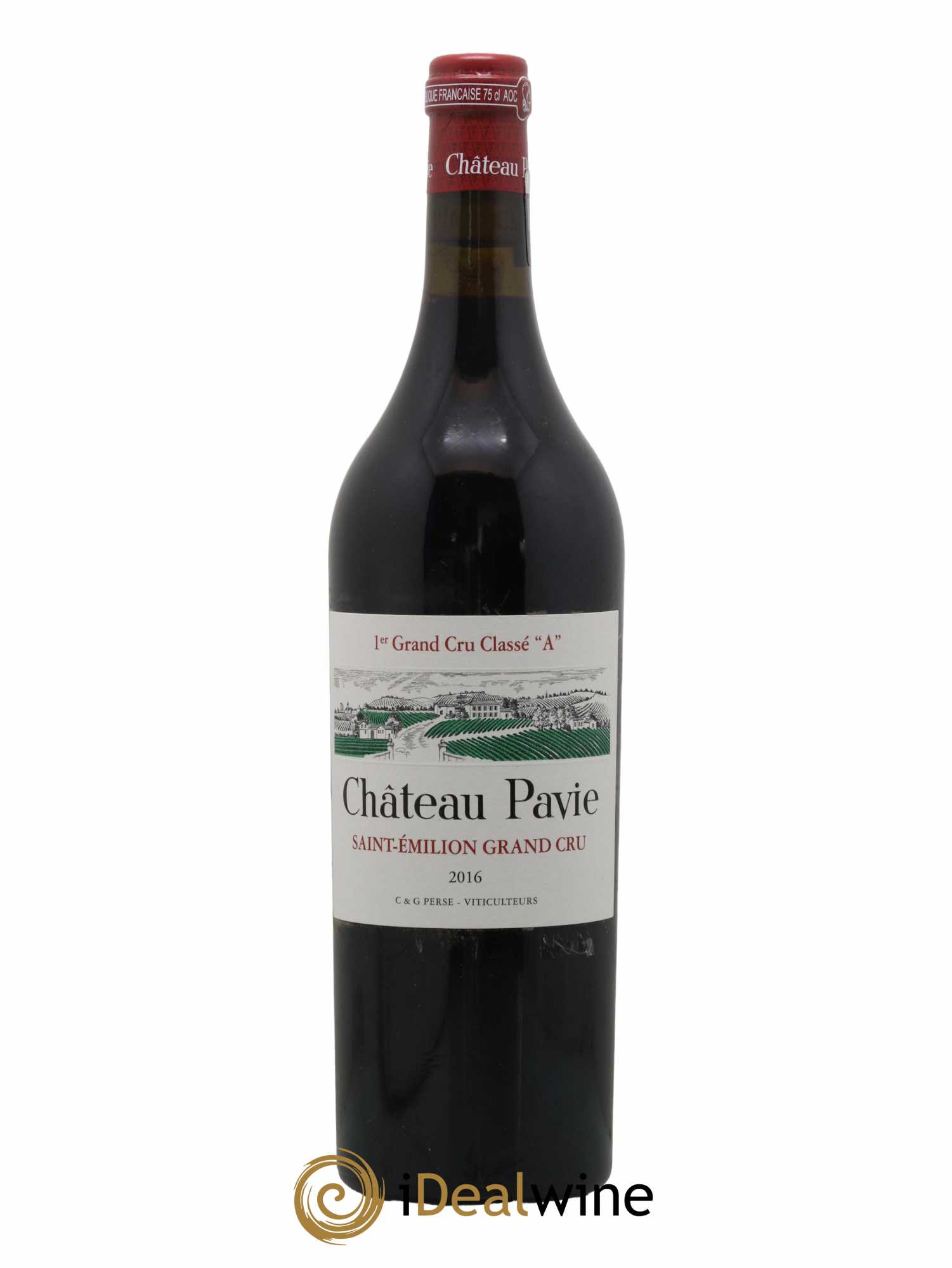 Château Pavie 1er Grand Cru Classé A 2016 - Lot de 1 bouteille - 0