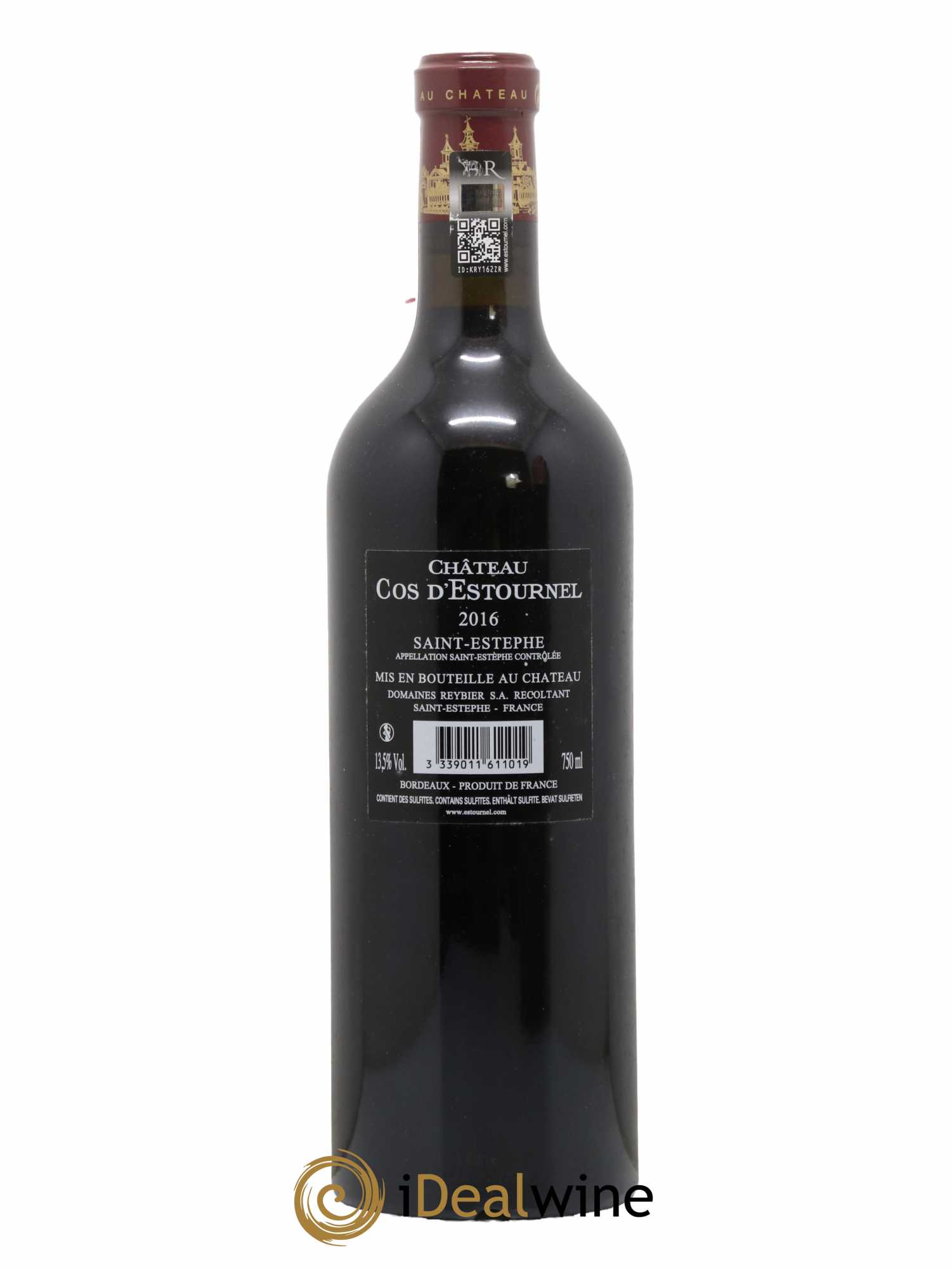 Cos d'Estournel 2ème Grand Cru Classé 2016 - Lot de 1 bouteille - 1