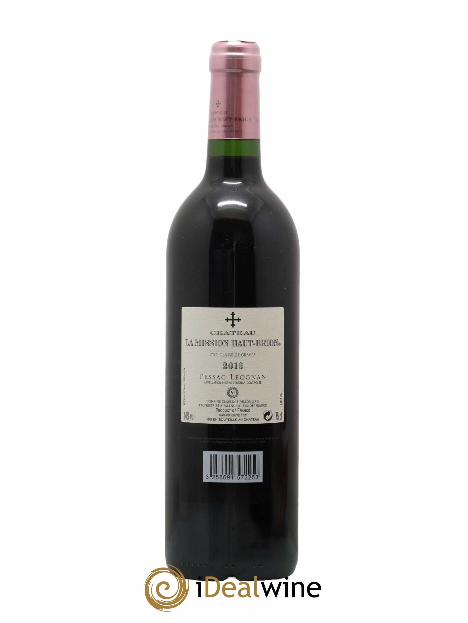 Château la Mission Haut-Brion Cru Classé de Graves 2016 - Lot of 1 bottle - 1