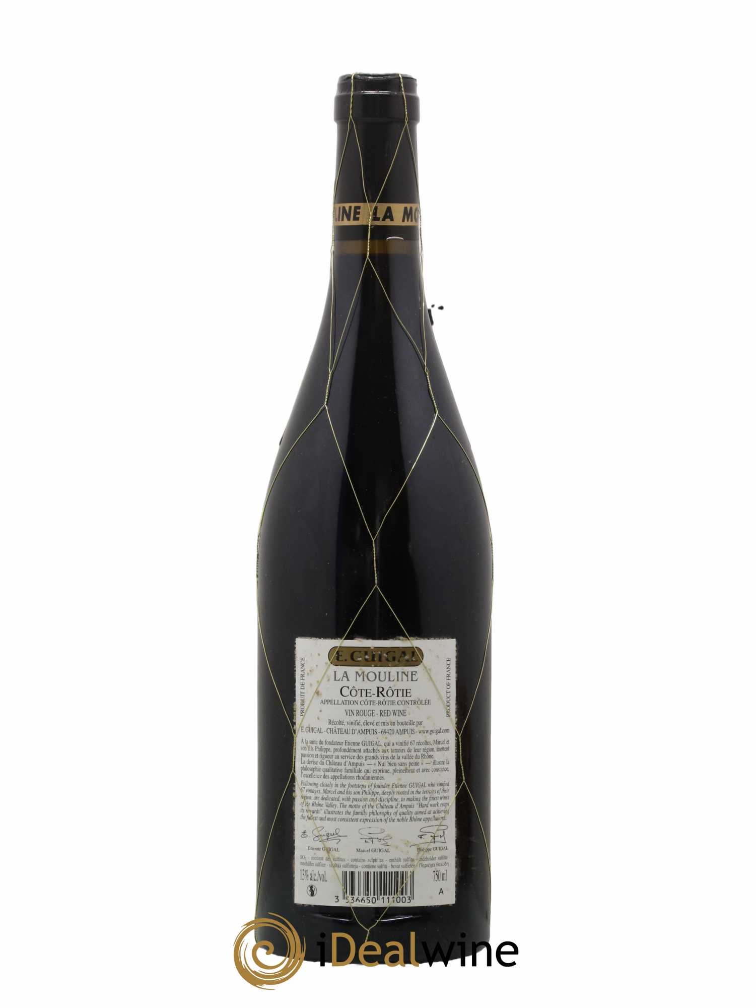 Côte-Rôtie La Mouline Guigal 2011 - Posten von 1 Flasche - 1