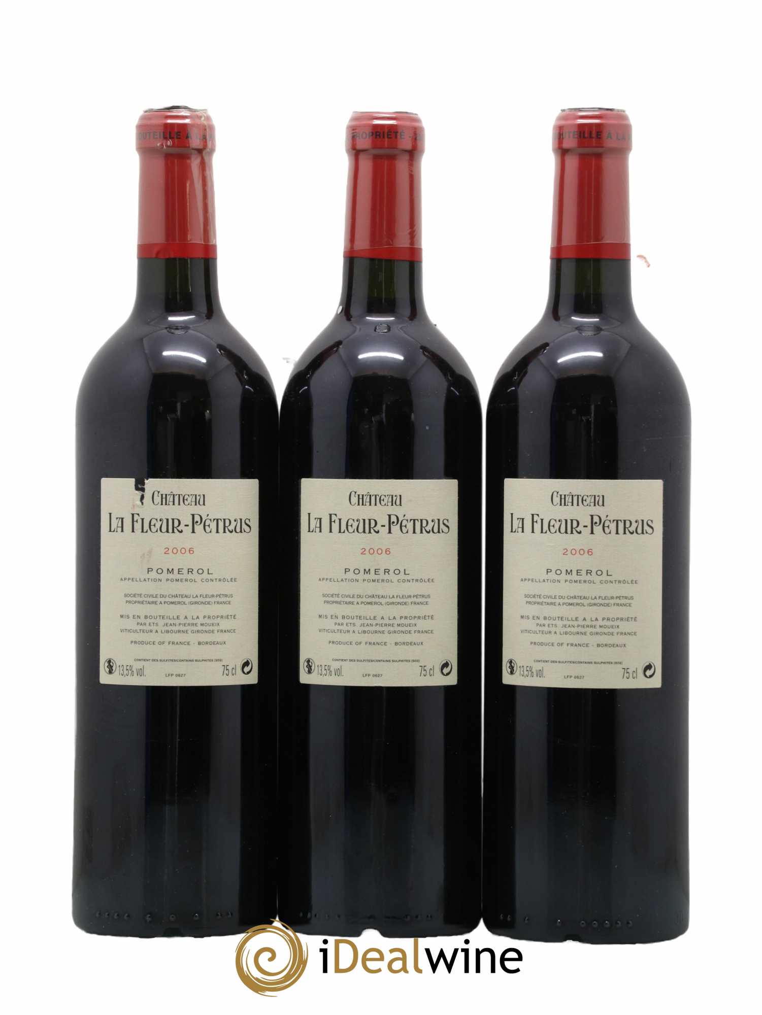 Château la Fleur Petrus  2006 - Posten von 3 Flaschen - 1