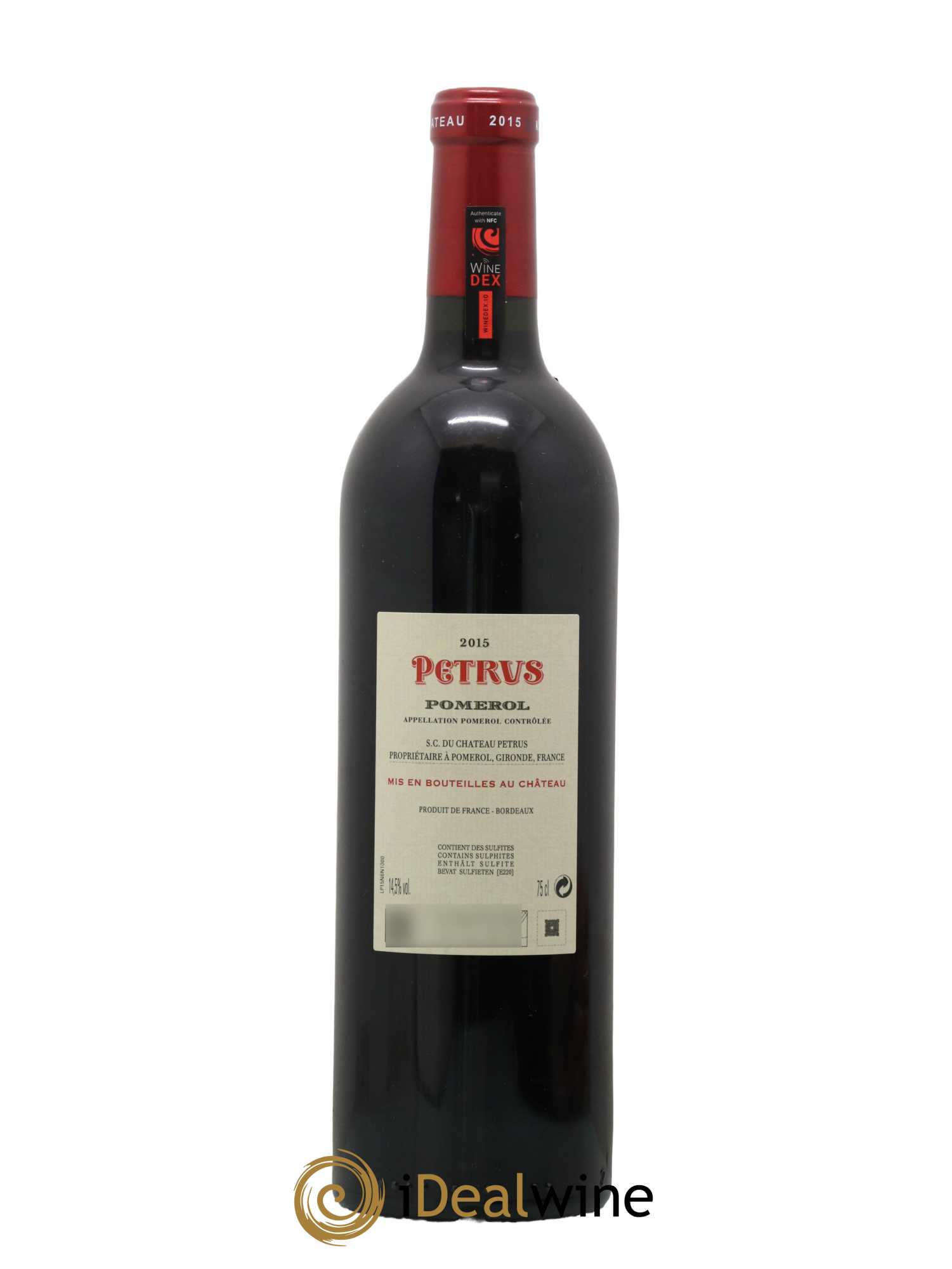Petrus 2015 - Lot de 1 bouteille - 1