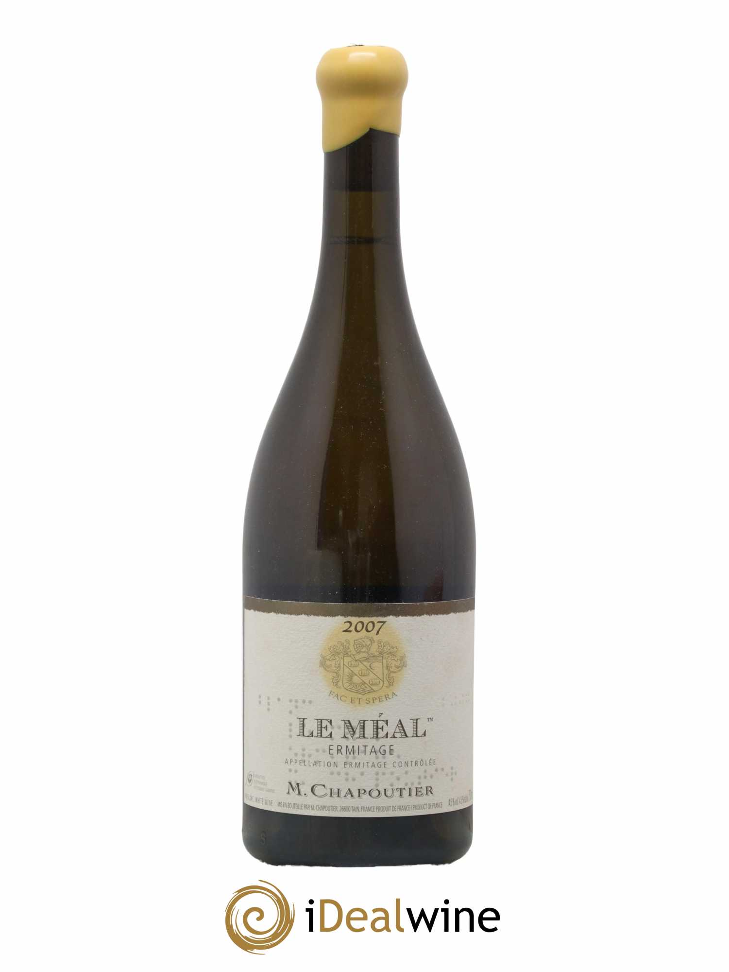 Hermitage Ermitage Le Méal Chapoutier 2007 - Lot de 1 bouteille - 0